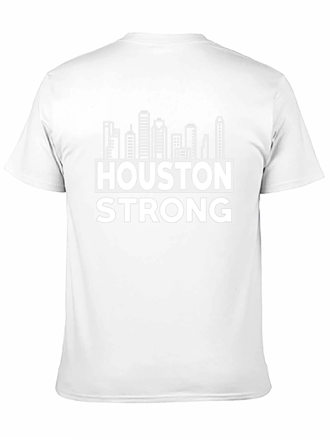 Houston Strong T-Shirt - City Skyline Design