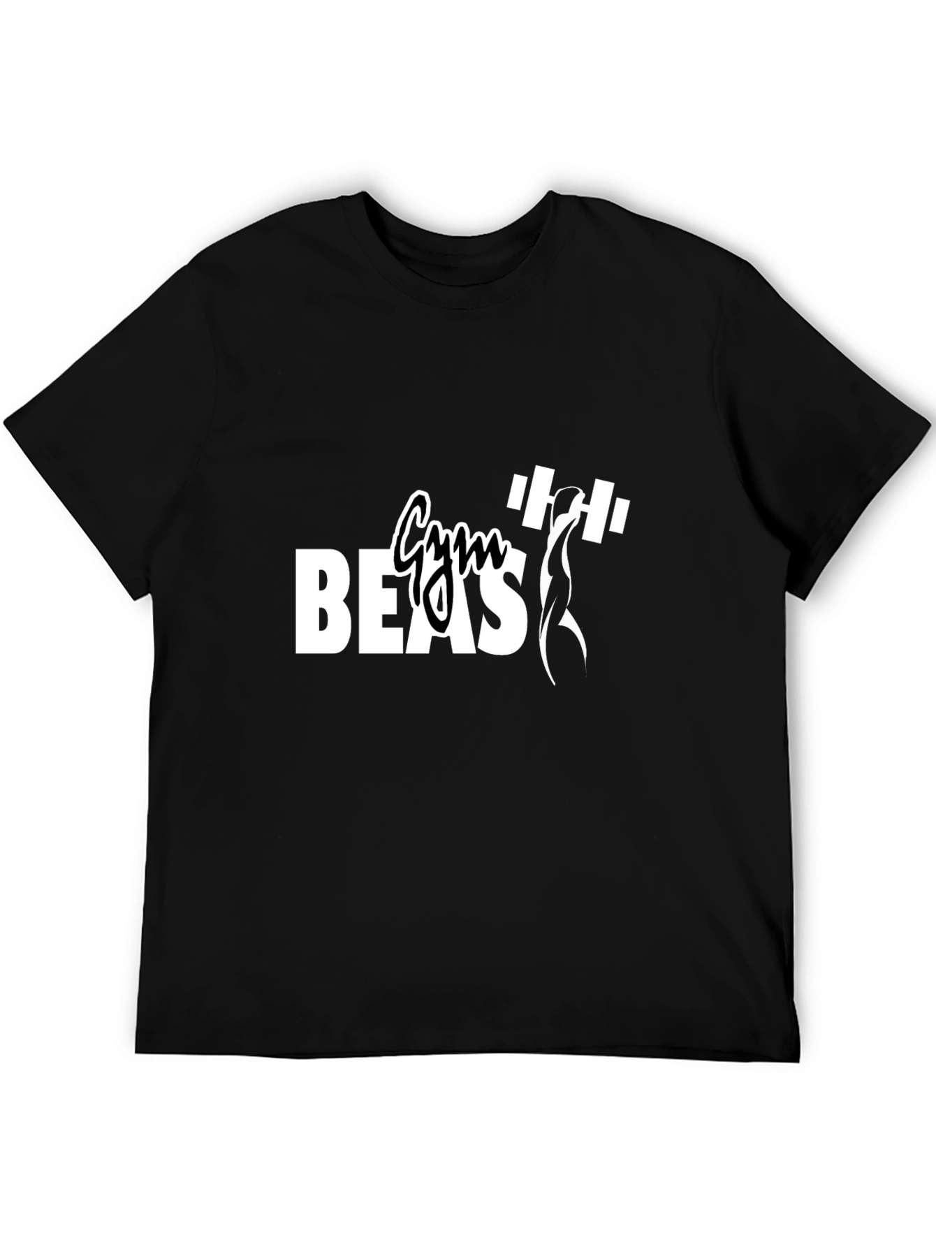 Gym Beast Black T-Shirt - Workout Apparel