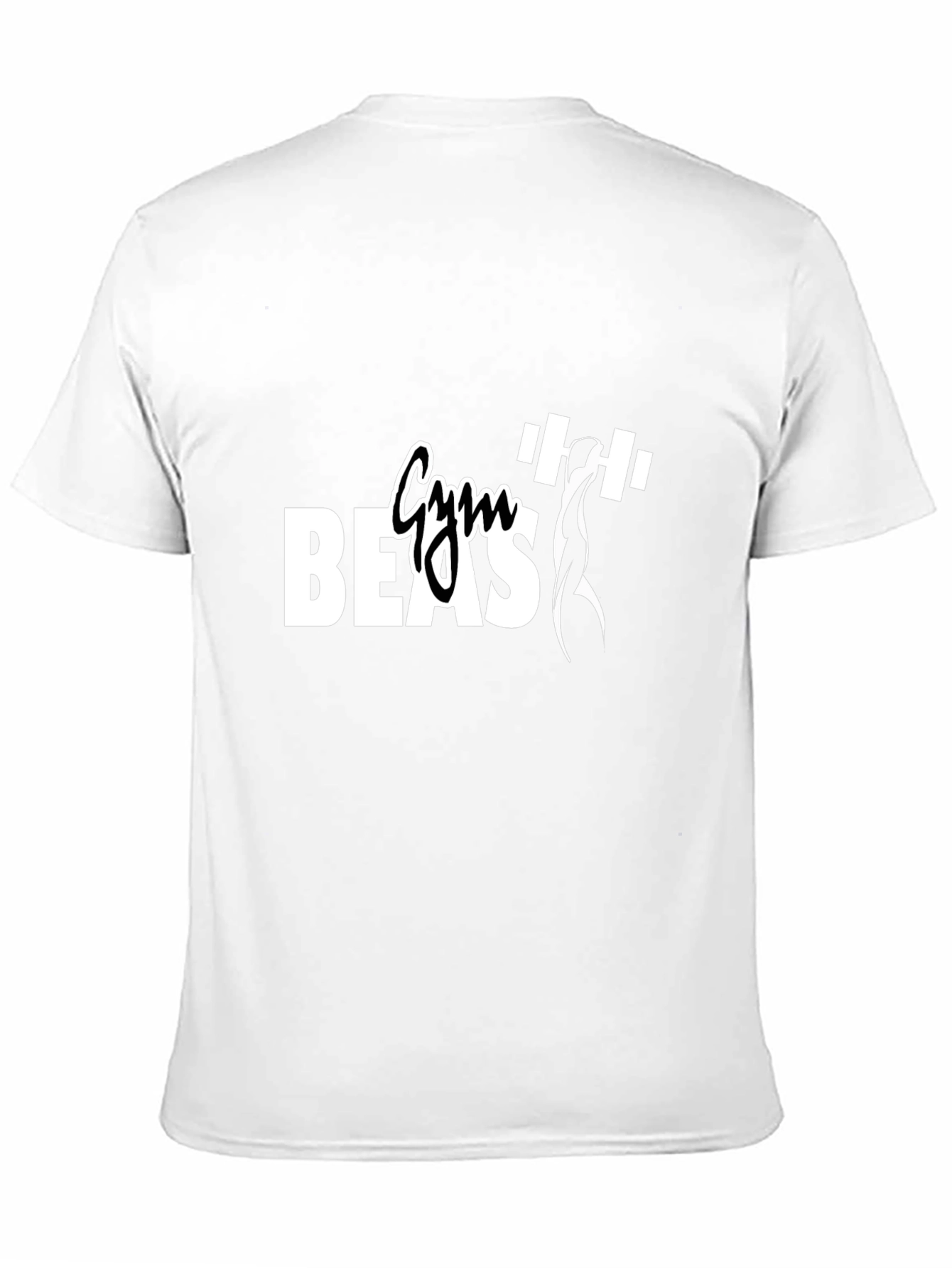 Gym Beast Black T-Shirt - Workout Apparel