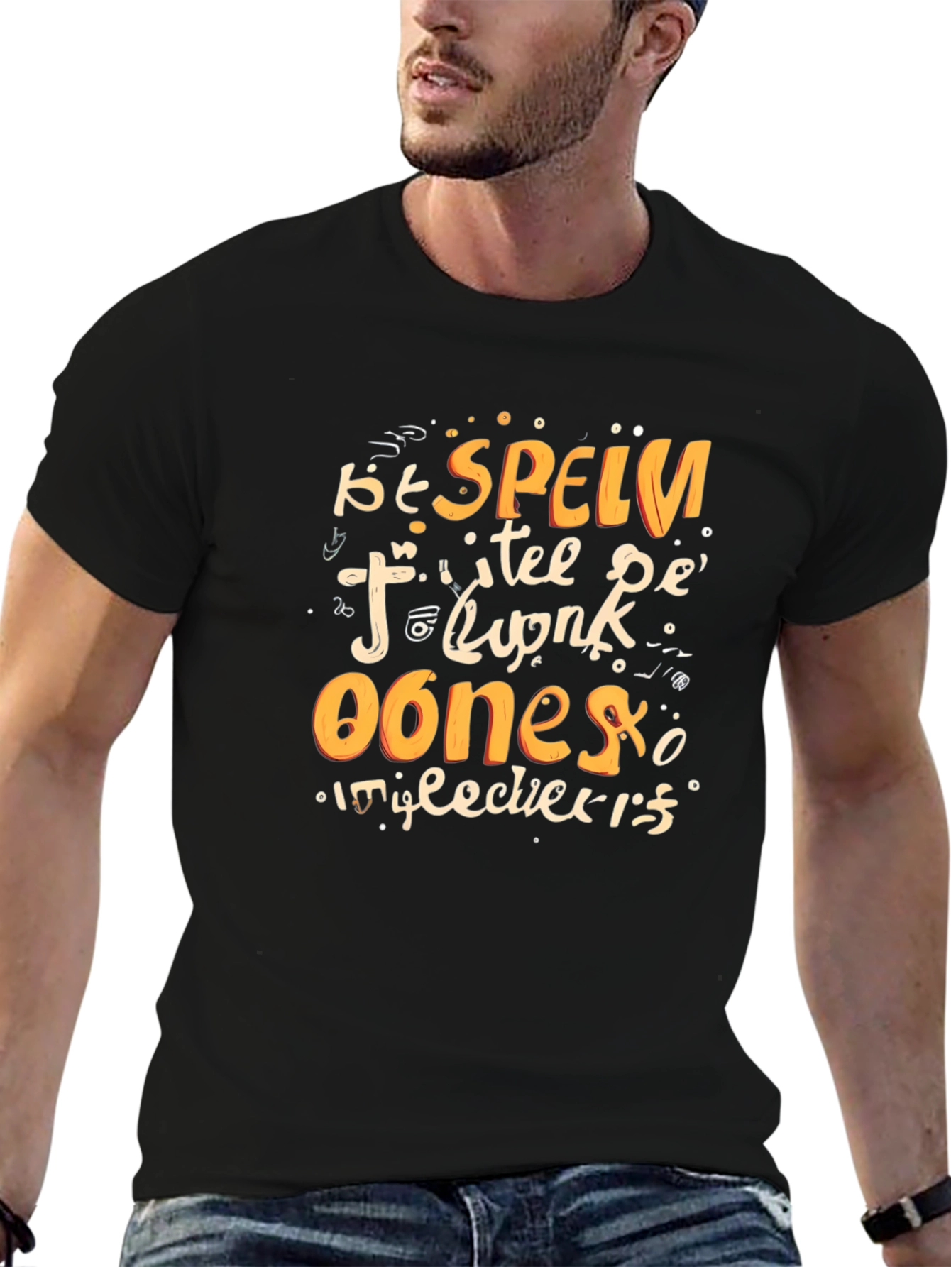 Funny Dyslexia Awareness T-Shirt - Cant Spell!