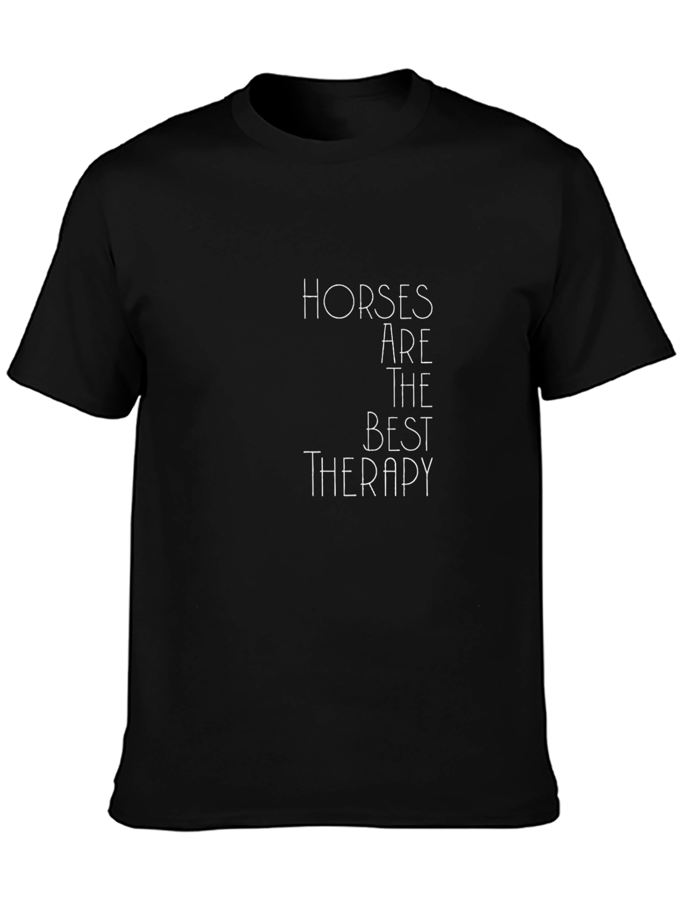 Horses Are The Best Therapy Graphic Tee