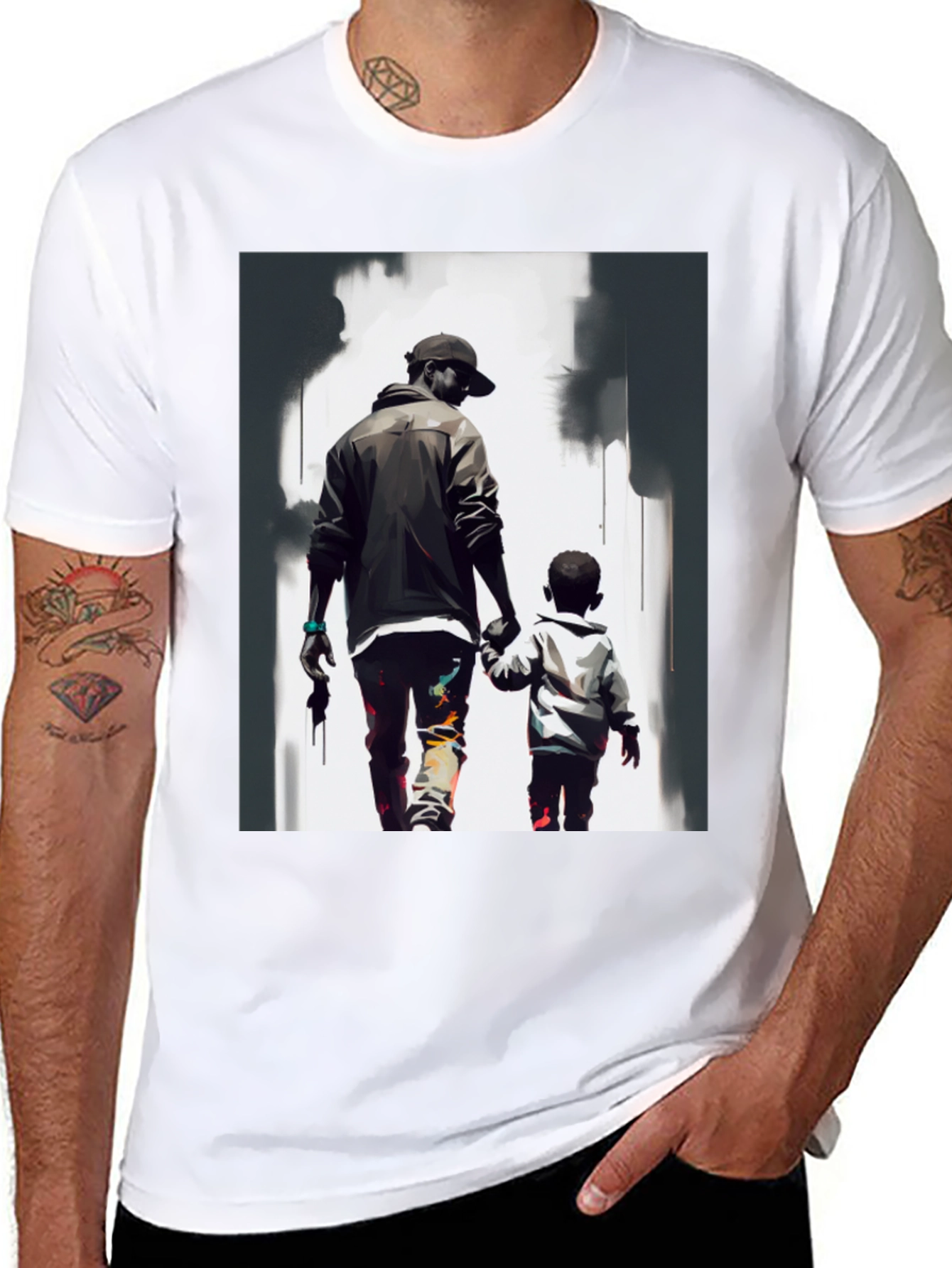 Dad & Son Graphic Tee - Stylish Streetwear