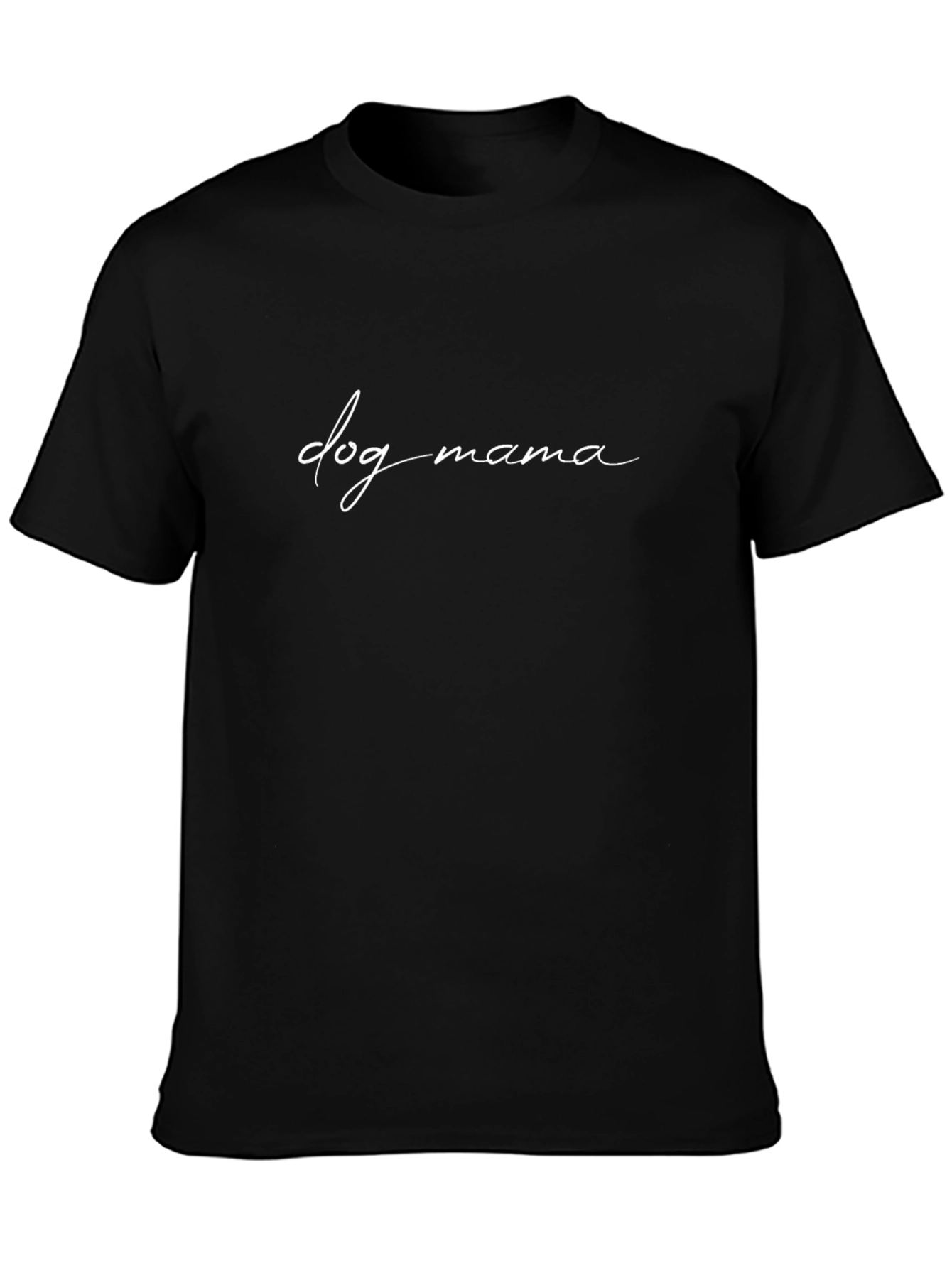 Dog Mama T-Shirt - Classic Black Tee
