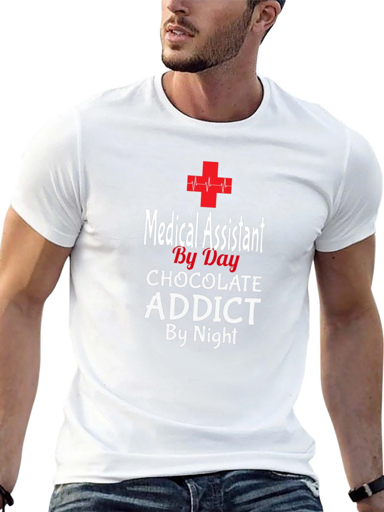 Medical Assistant Chocolate Addict T-Shirt