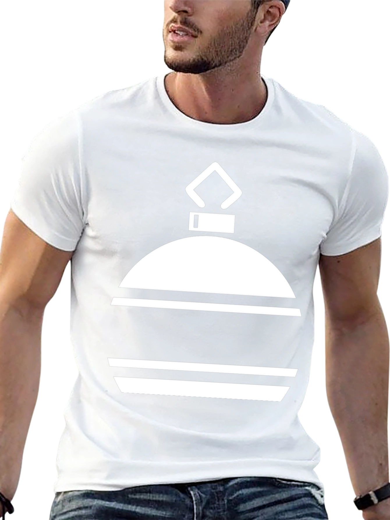 Christmas Ornament Graphic Tee - Holiday Style