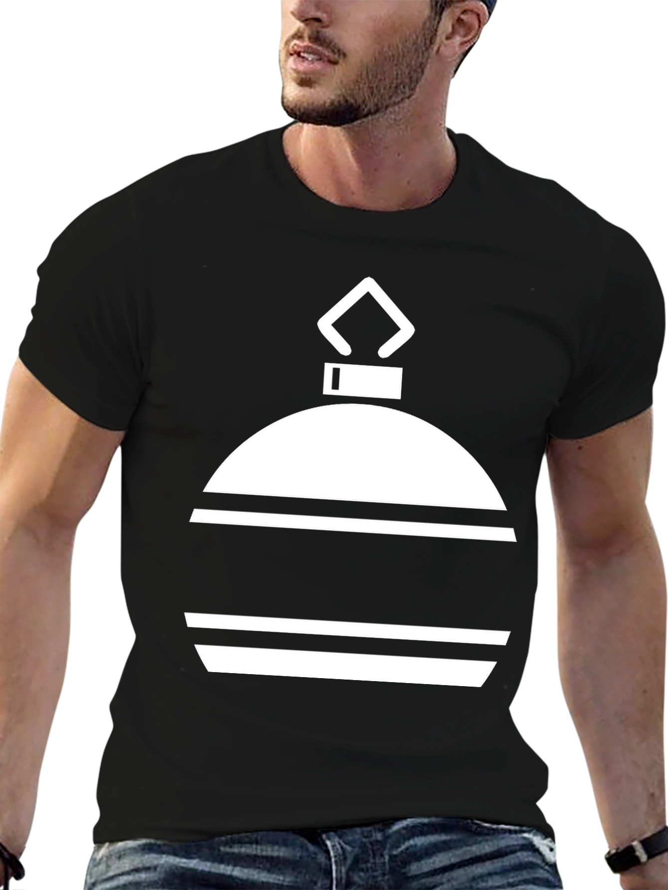 Christmas Ornament Graphic Tee - Holiday Style