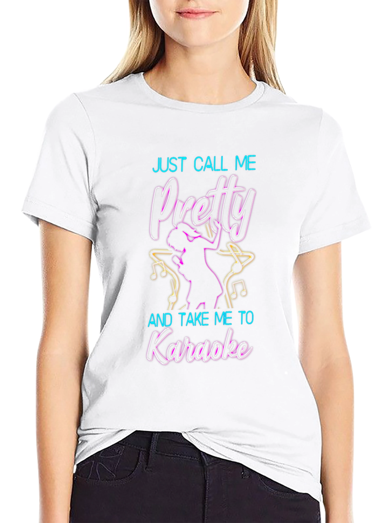 Just Call Me Pretty Karaoke T-Shirt