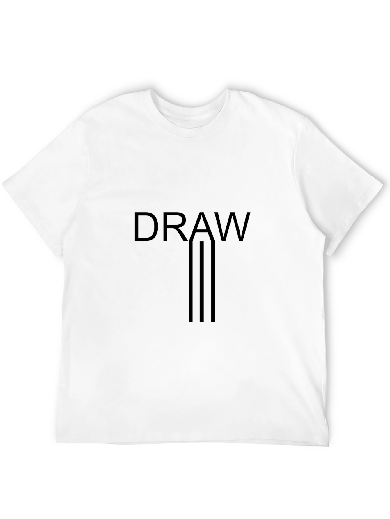 Draw Graphic Tee - Artistic Comfort