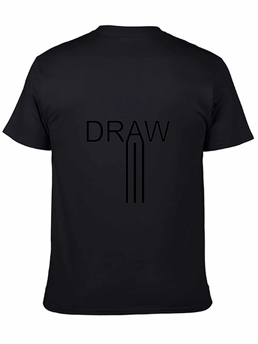 Draw Graphic Tee - Artistic Comfort