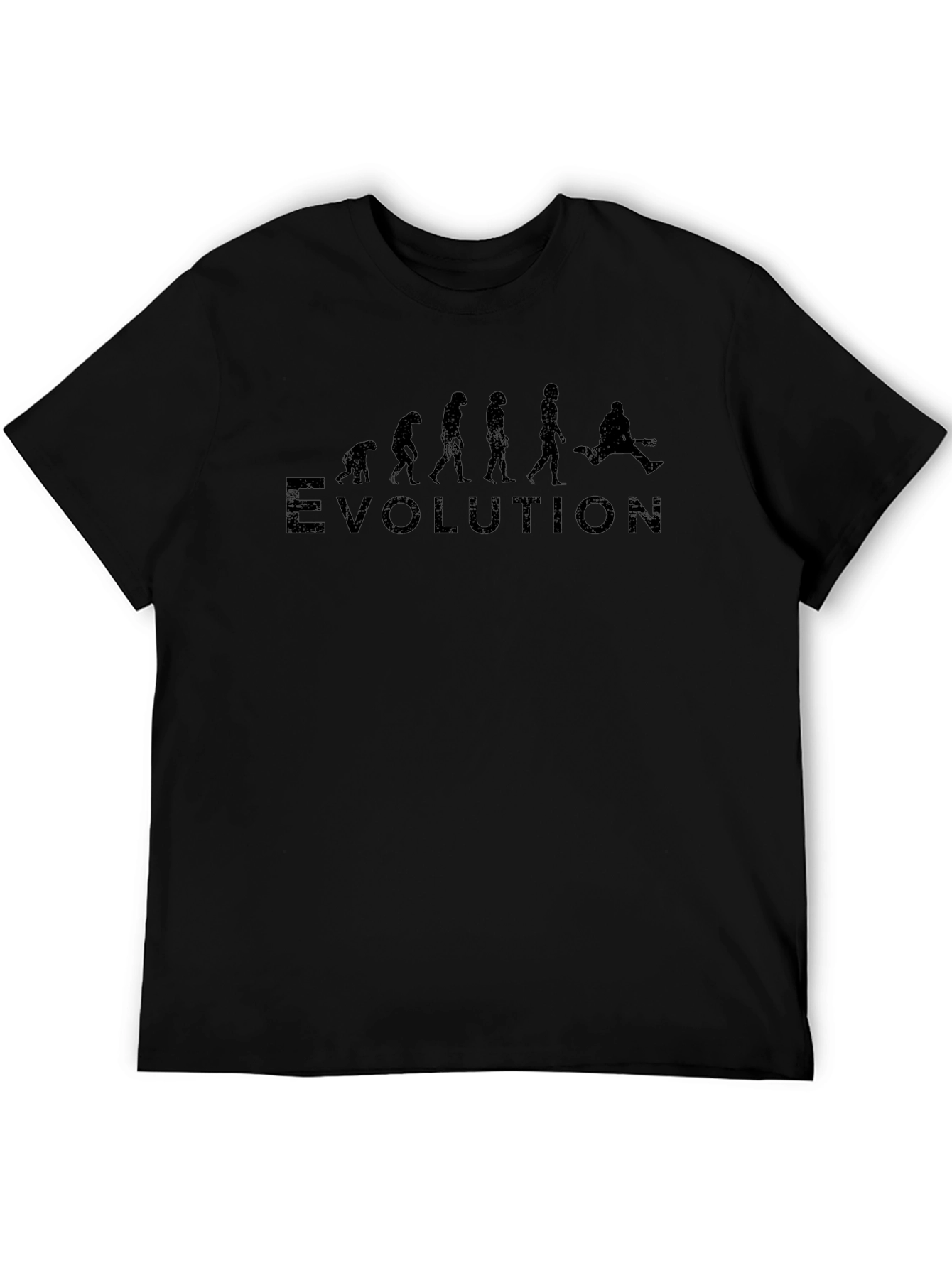 Evolution of Guitar Player T-Shirt - Black