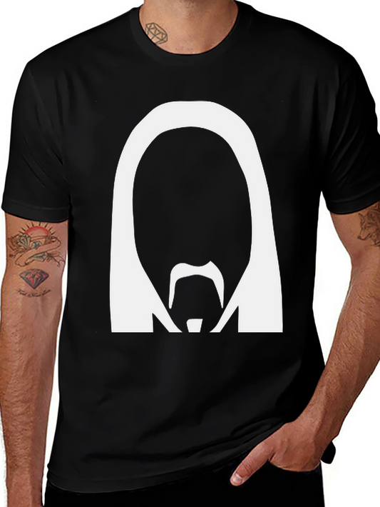 Retro Silhouette Graphic T-Shirt - Classic Black Tee