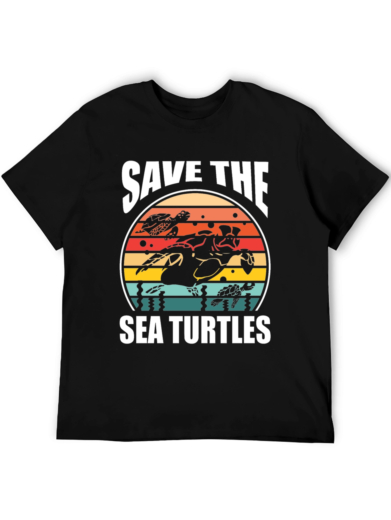 Save the Sea Turtles Graphic T-Shirt