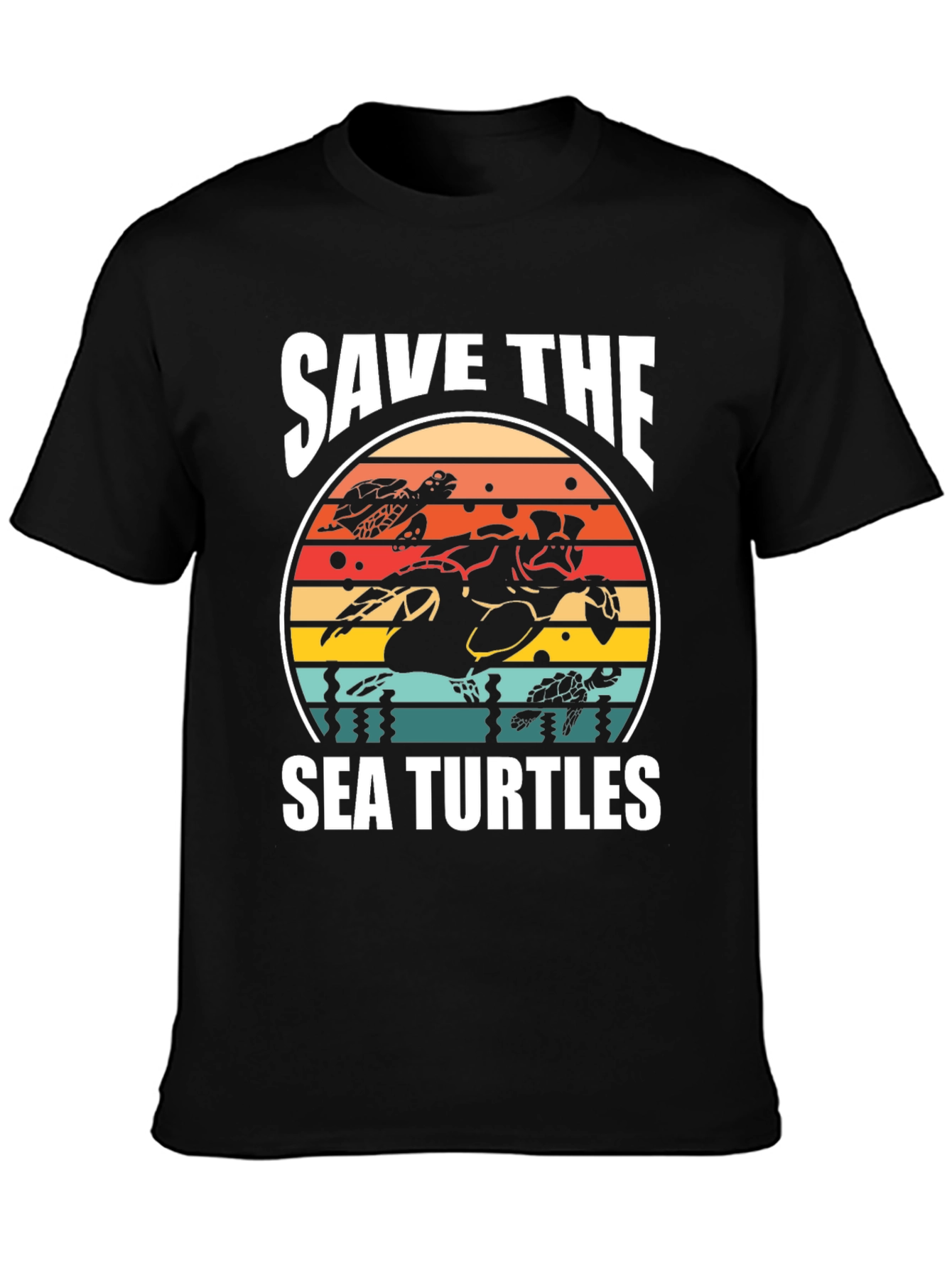 Save the Sea Turtles Graphic T-Shirt