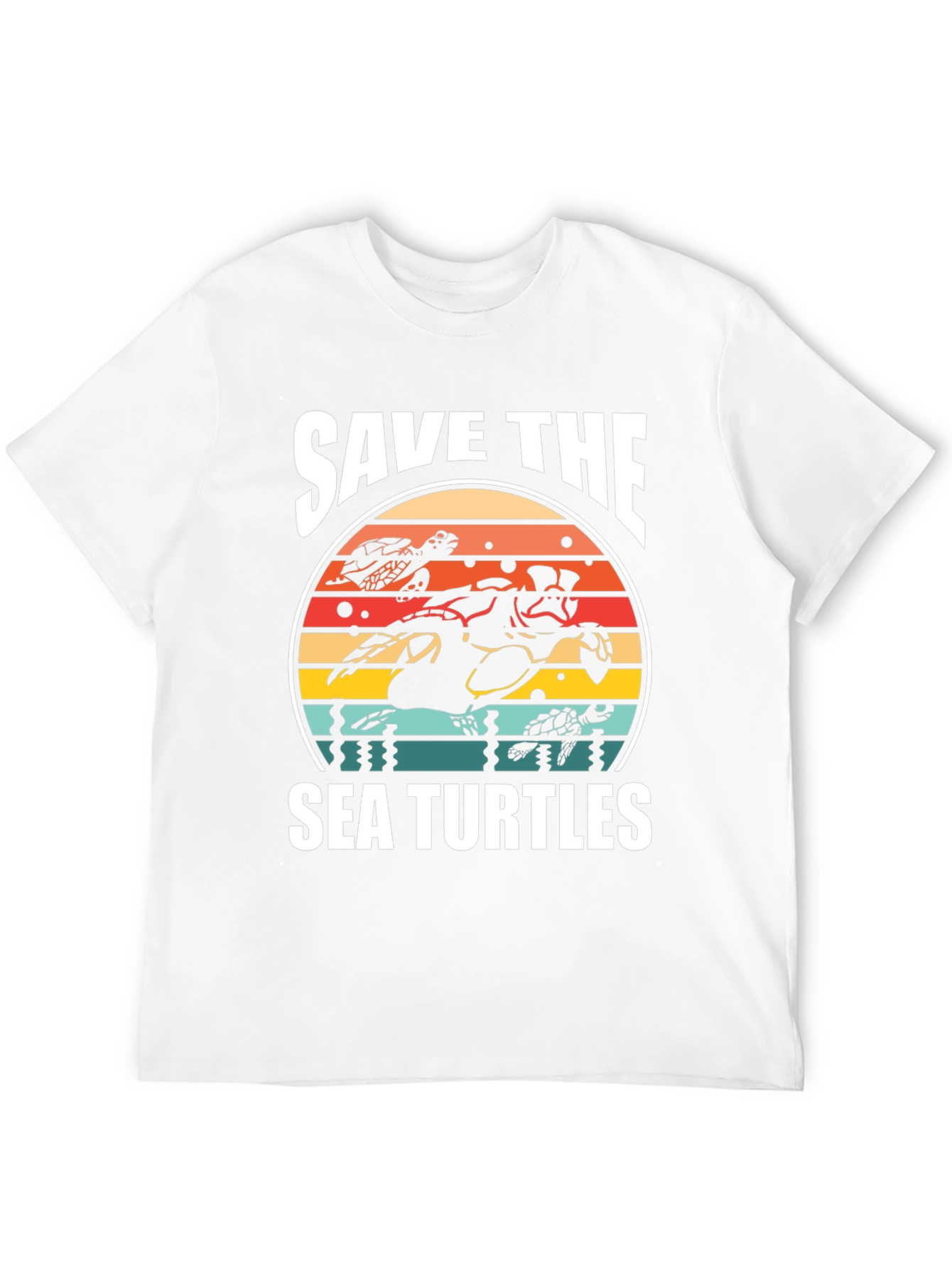 Save the Sea Turtles Graphic T-Shirt