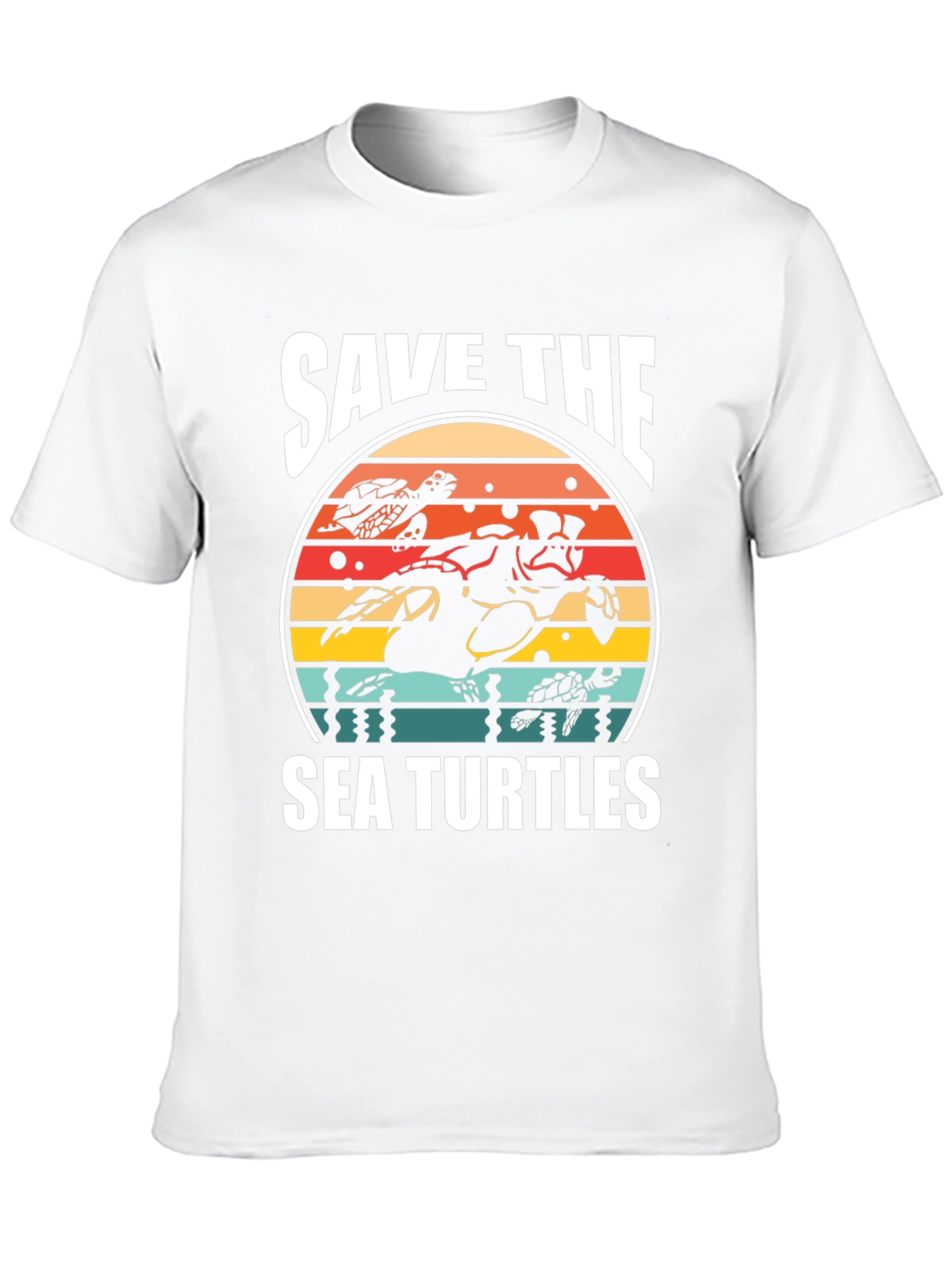 Save the Sea Turtles Graphic T-Shirt