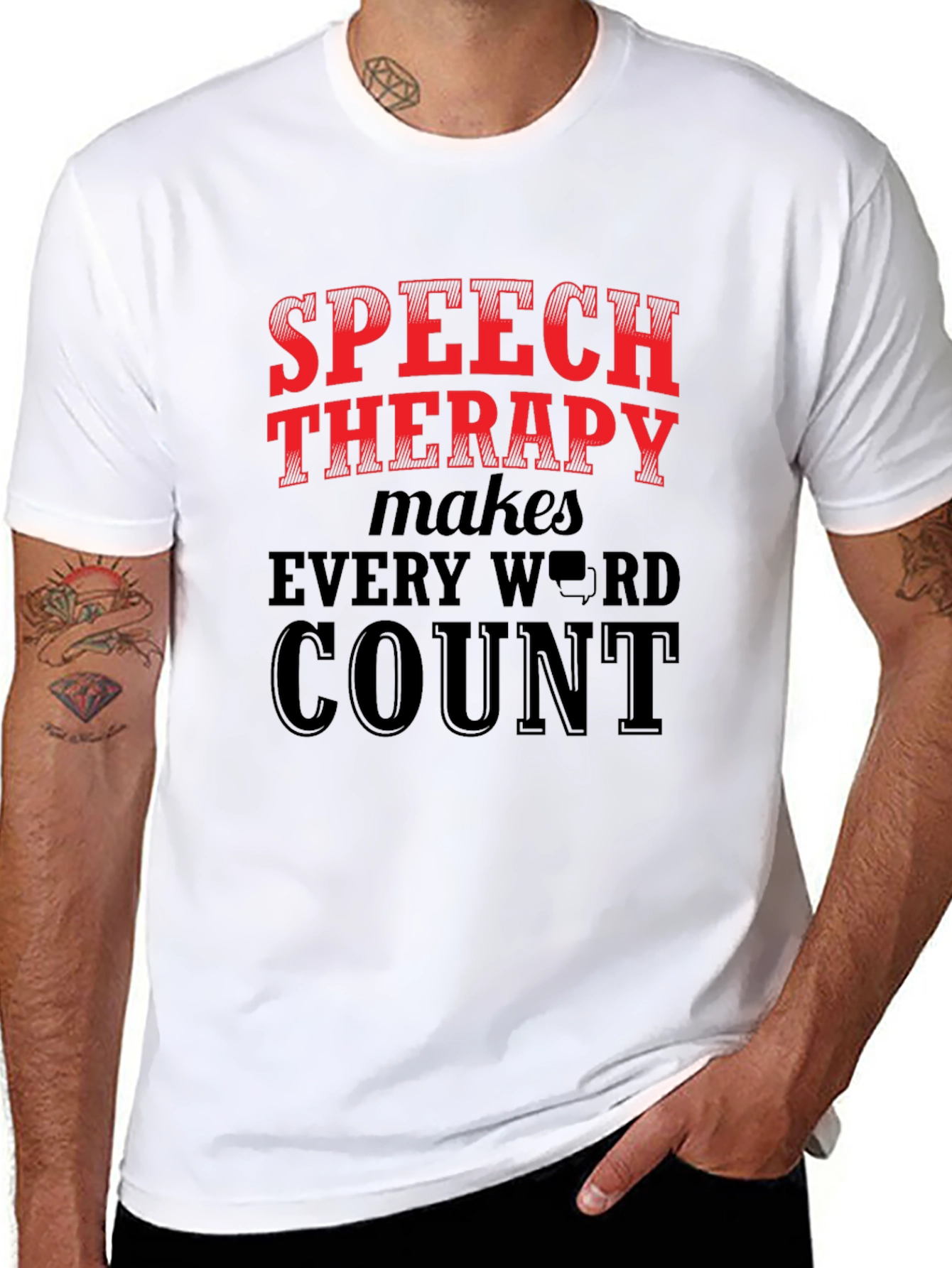Speech Therapy Makes Every Word Count T-Shirt