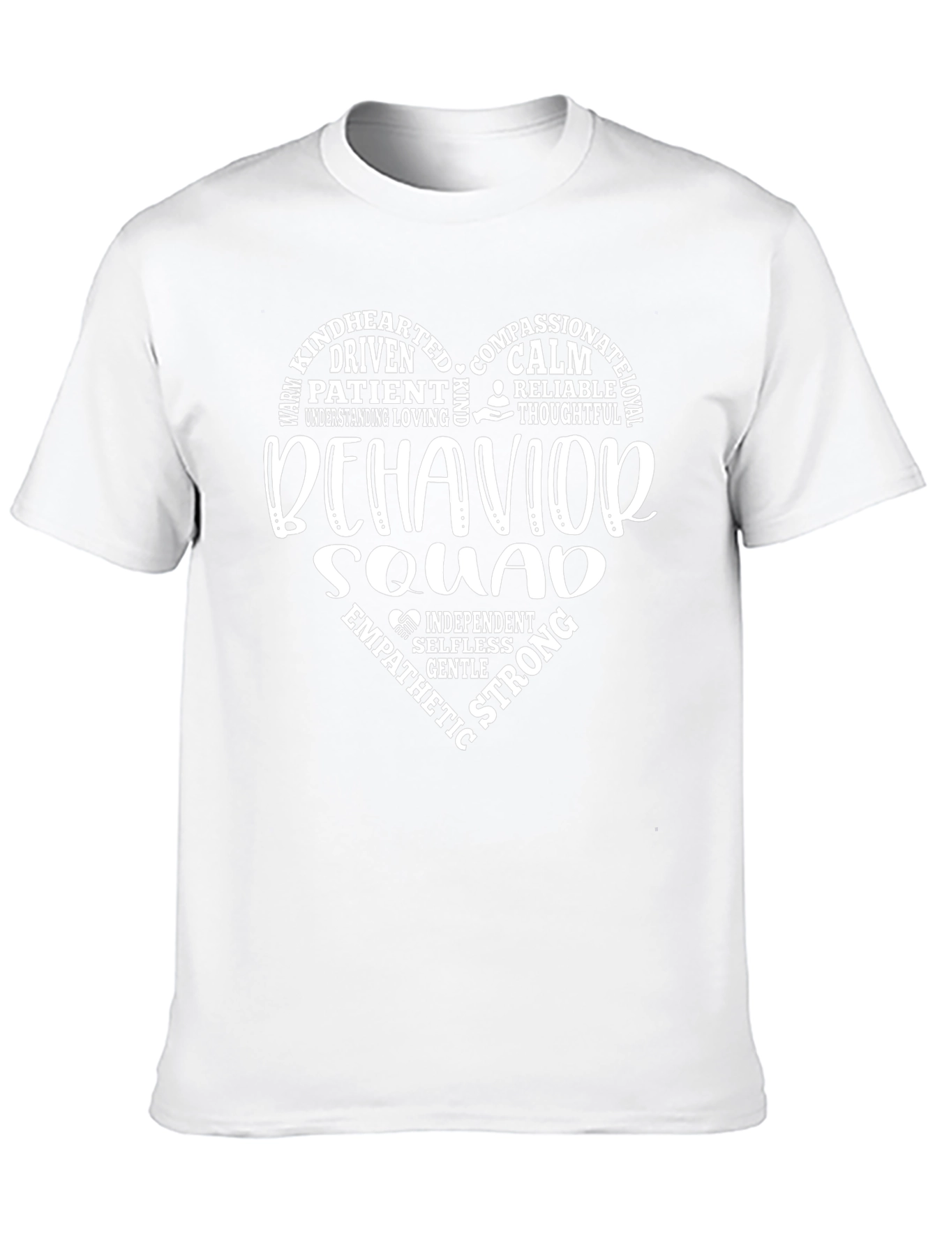 Behavior Squad Heart Tee - Kind Driven Empathetic