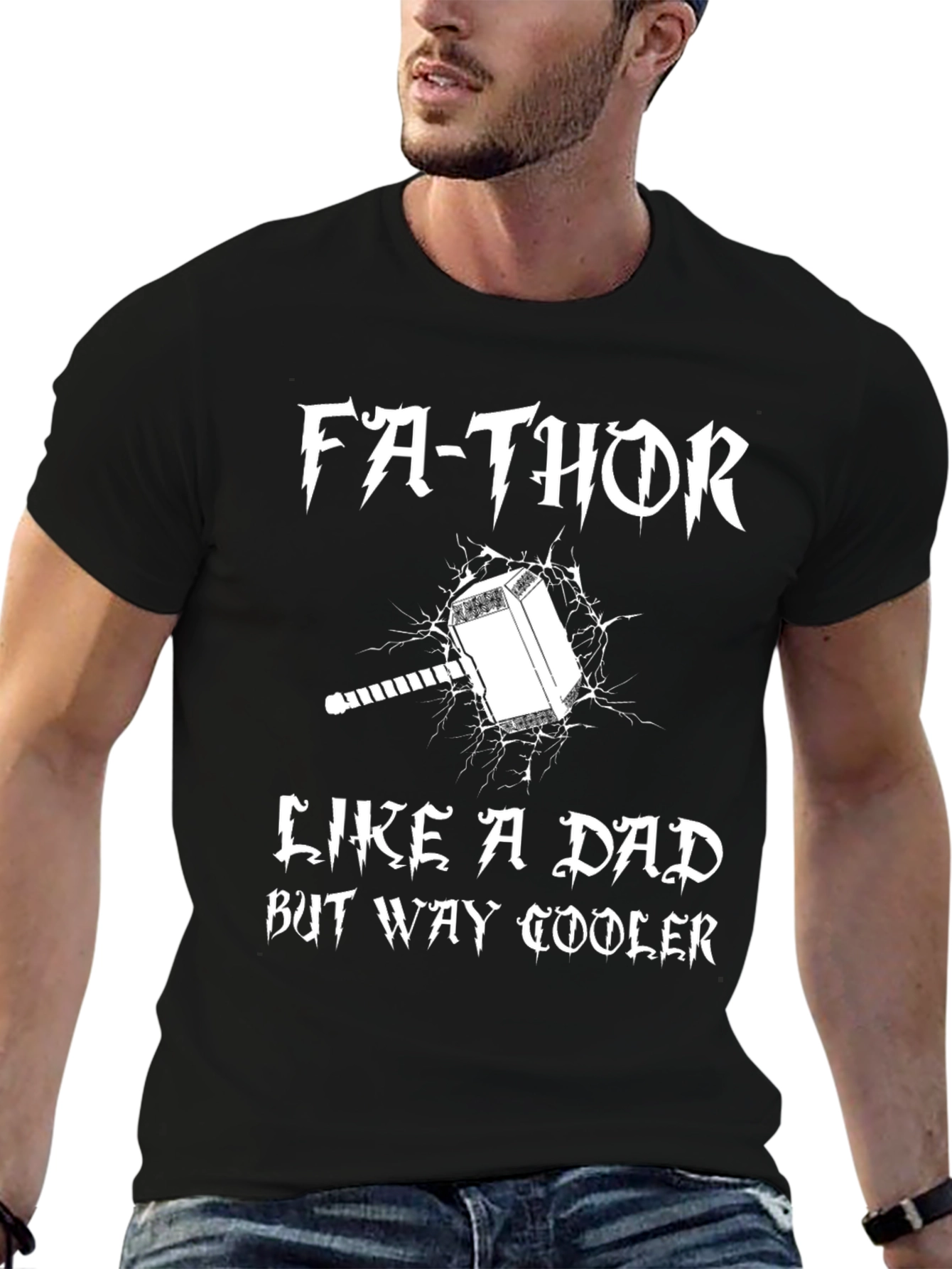 Fa-Thor Like A Dad But Way Cooler T-Shirt