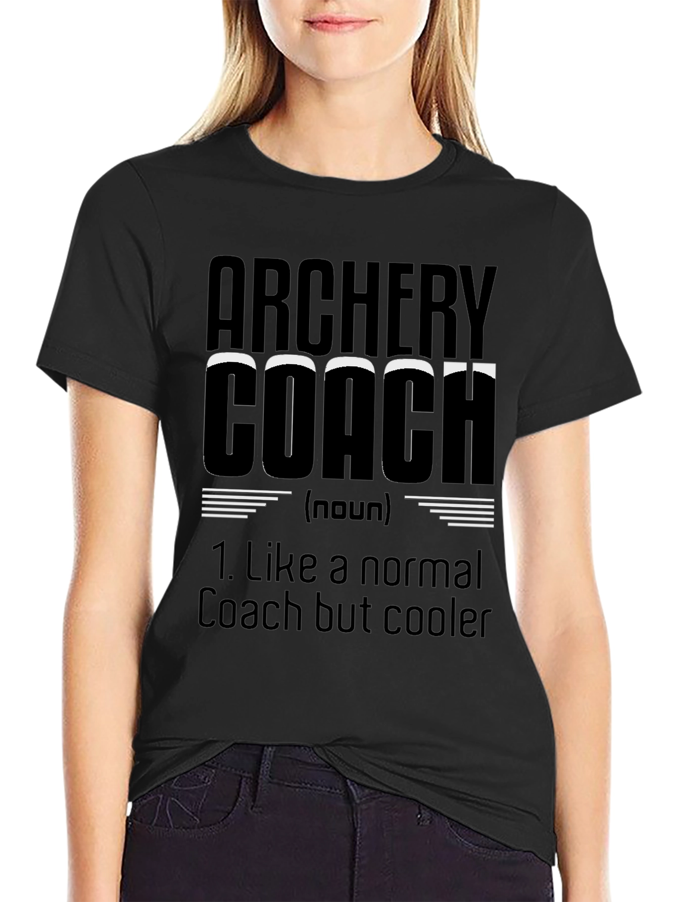 Archery Coach Graphic Tee - Cool & Comfortable