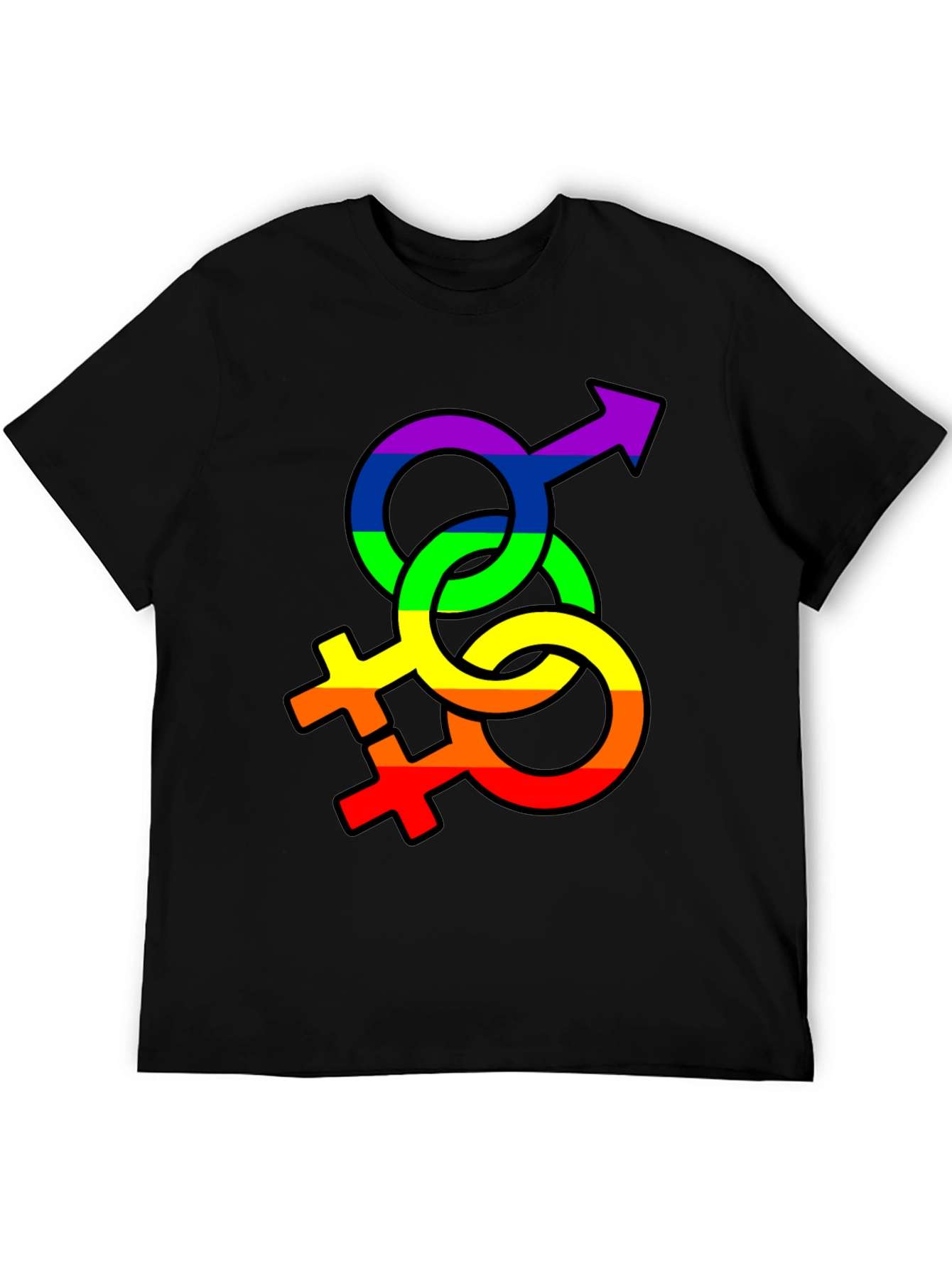 Rainbow LGBTQ+ Symbol T-Shirt