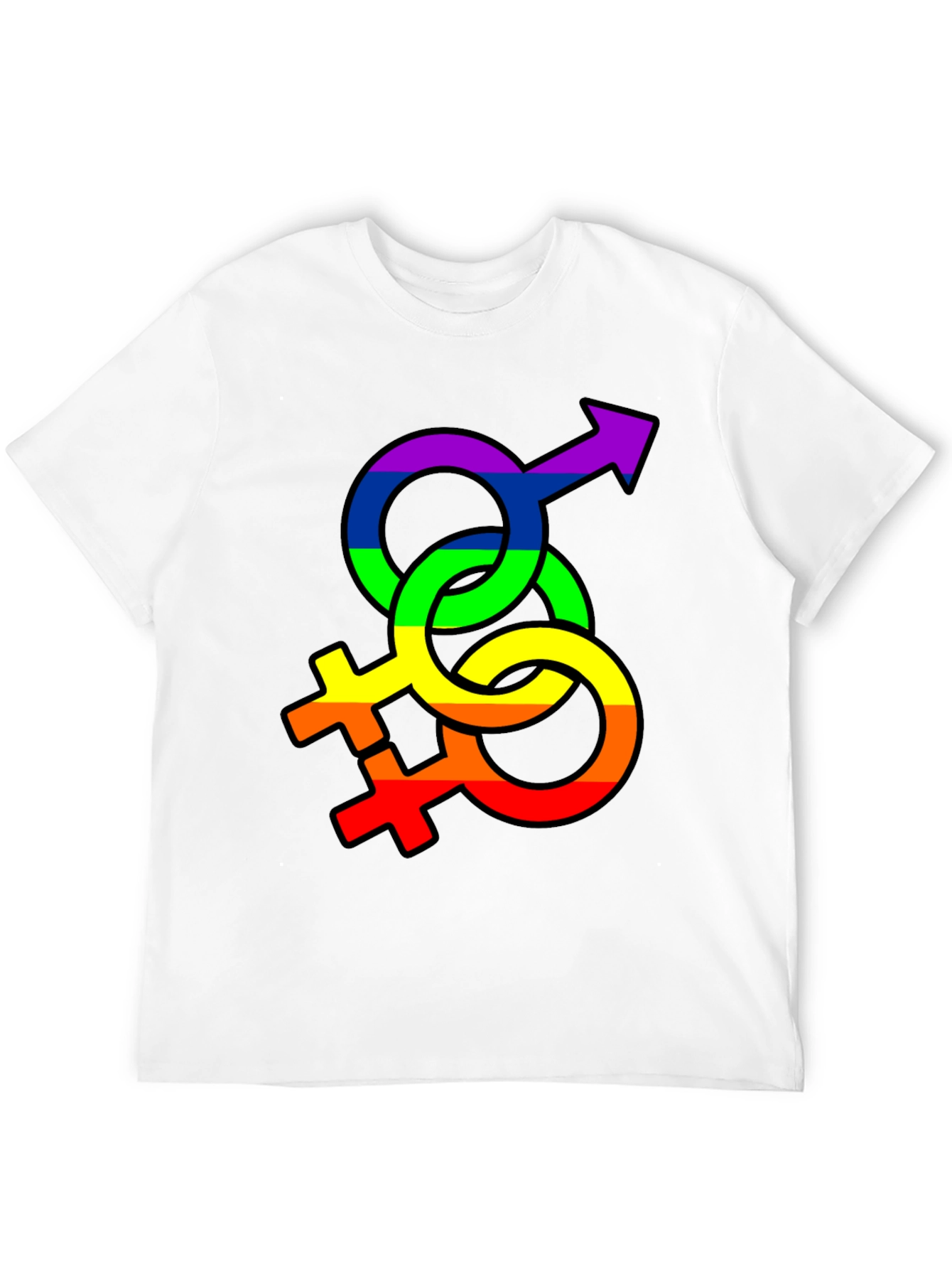Rainbow LGBTQ+ Symbol T-Shirt
