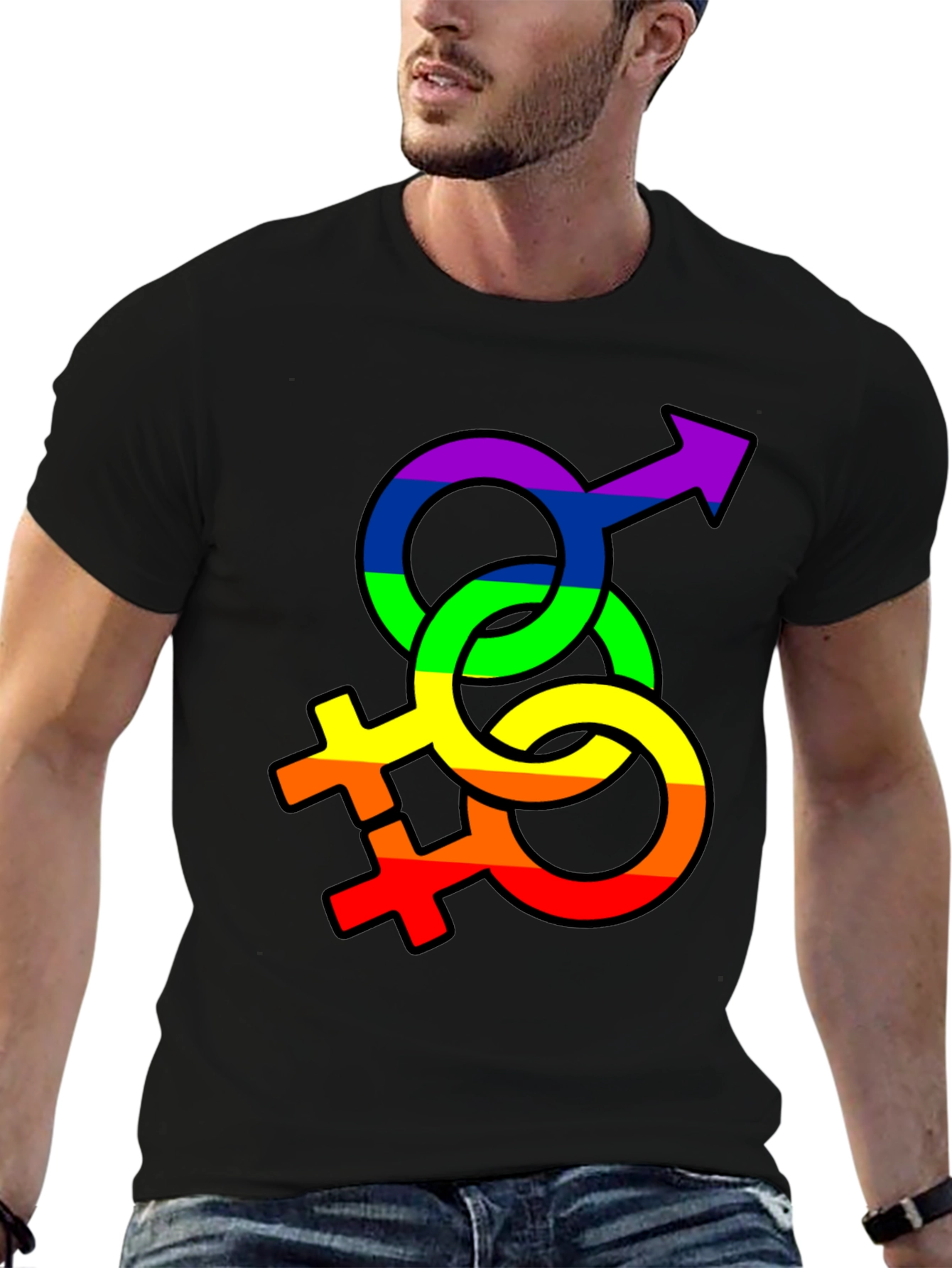 Rainbow LGBTQ+ Symbol T-Shirt