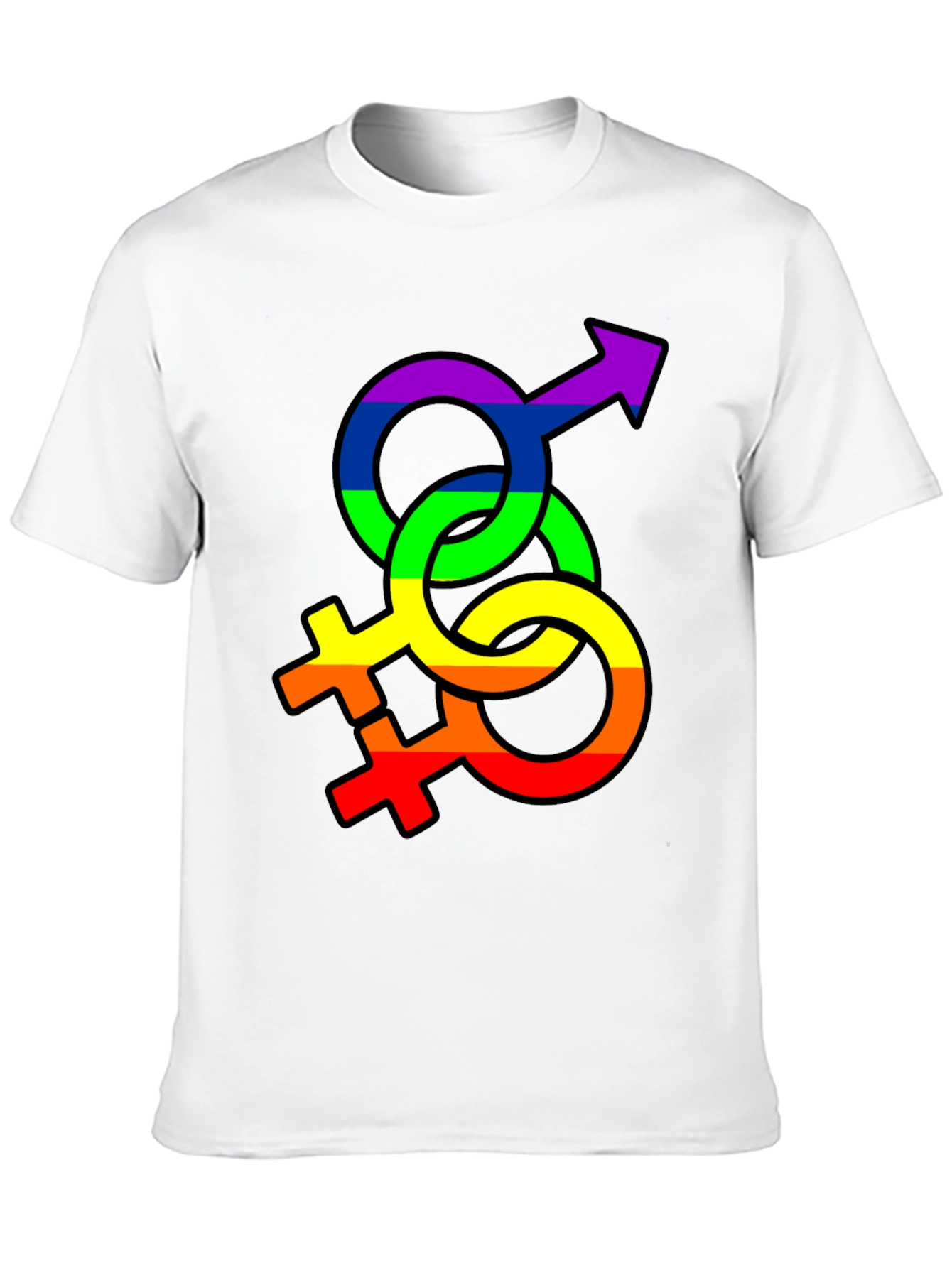 Rainbow LGBTQ+ Symbol T-Shirt