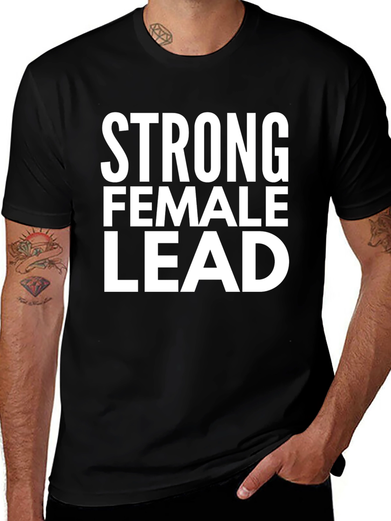 Strong Female Lead T-Shirt - Empowering Statement Tee