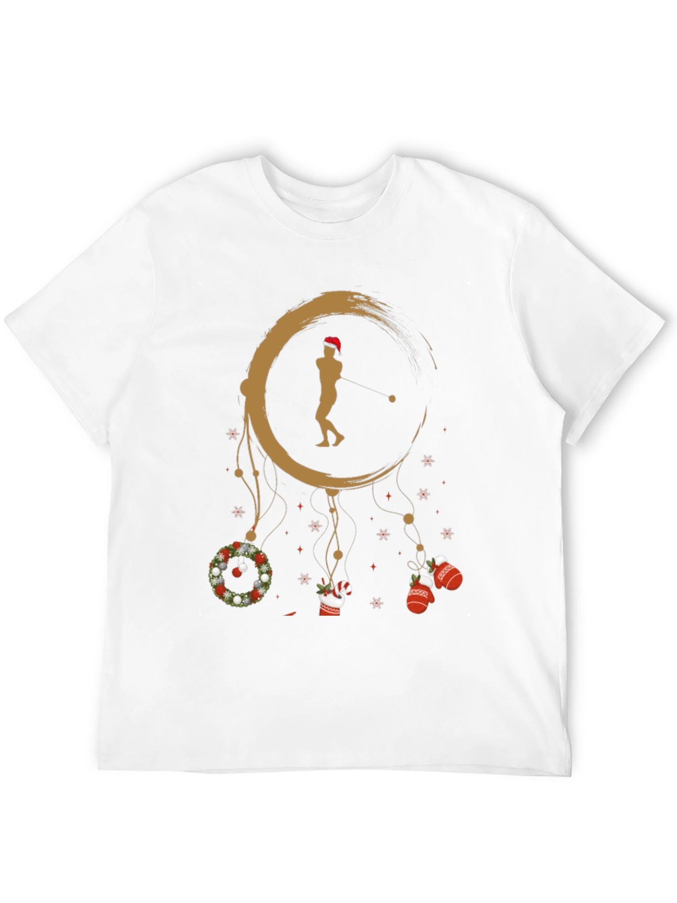Festive Golfer Dreamcatcher T-Shirt