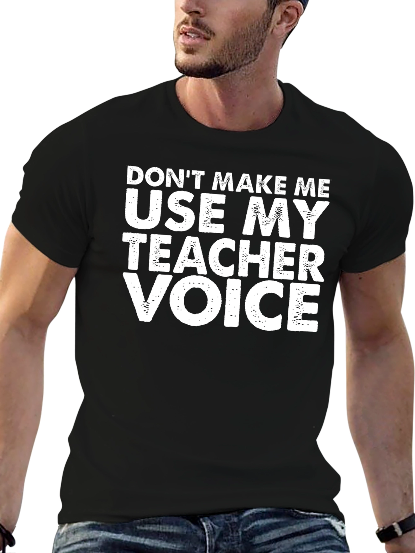 Teacher Voice T-Shirt - Funny Teaching Apparel