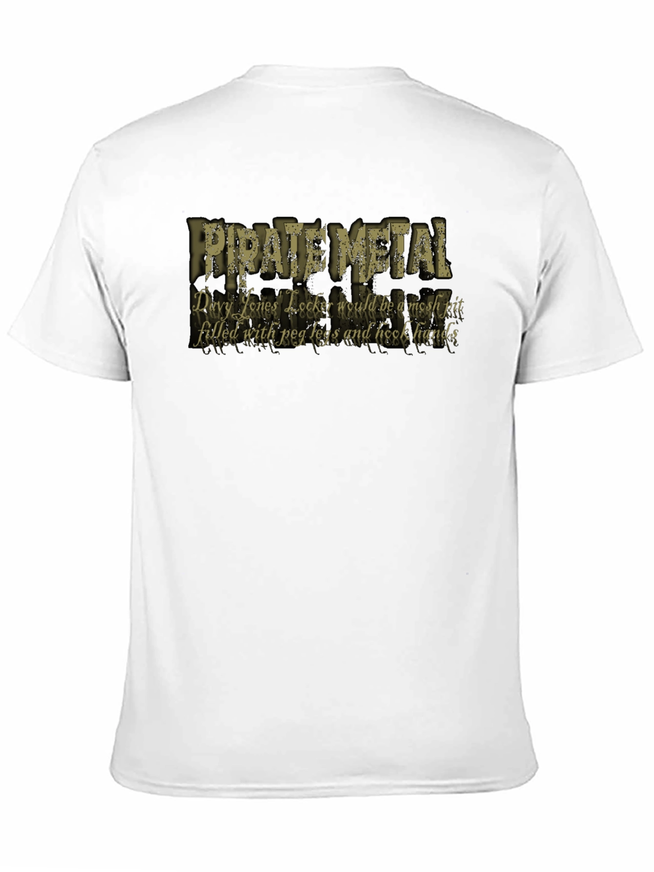 Pirate Metal Graphic T-Shirt