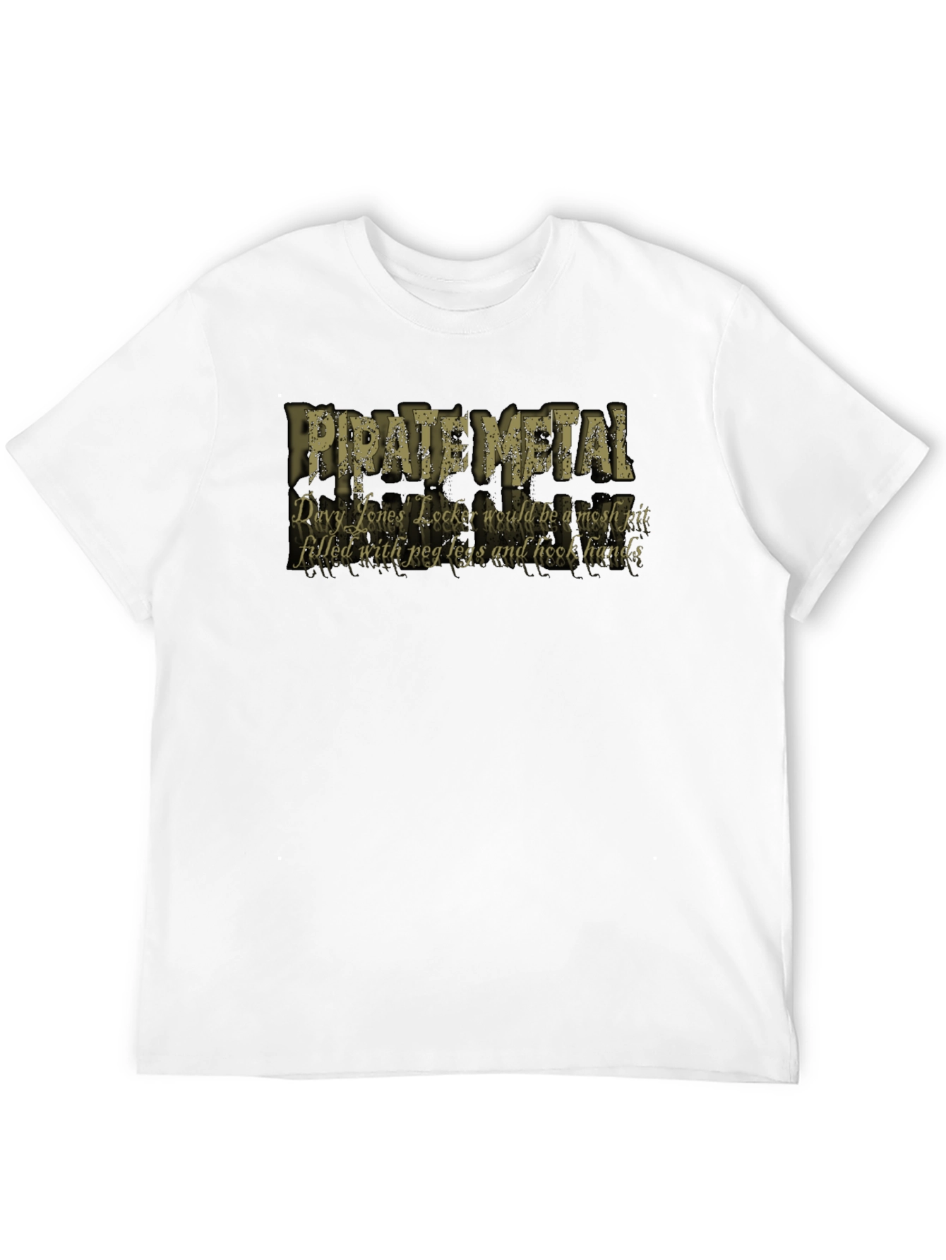Pirate Metal Graphic T-Shirt