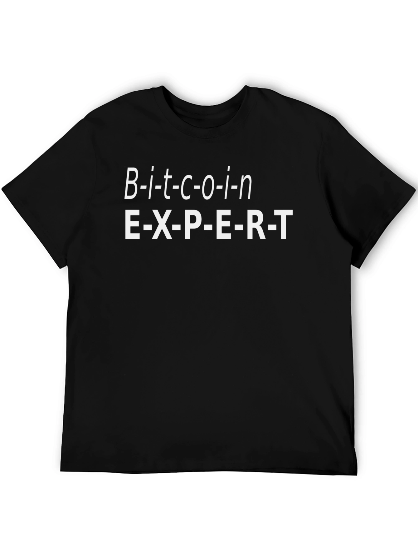 Bitcoin Expert T-Shirt - Crypto Investor Tee