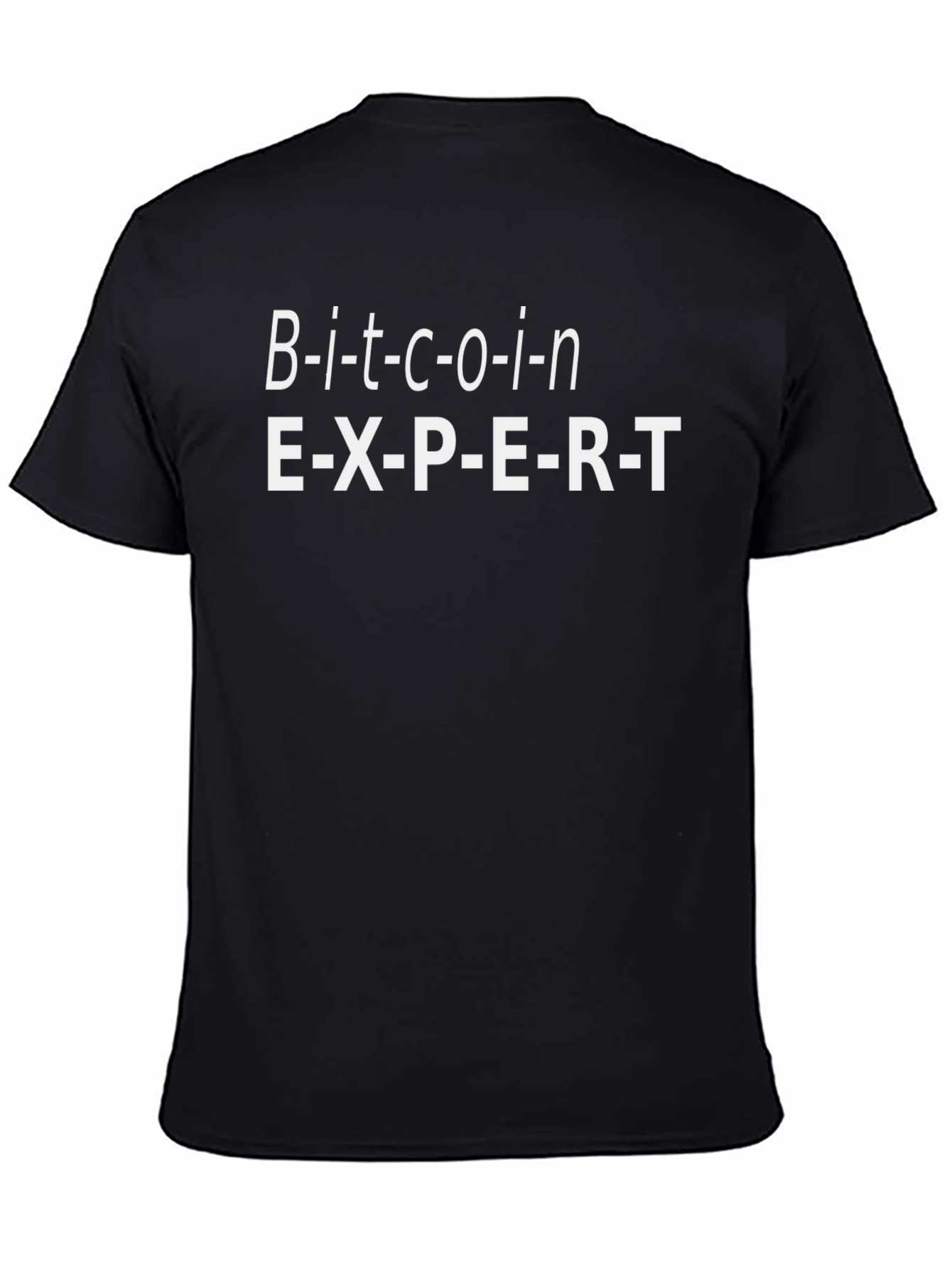 Bitcoin Expert T-Shirt - Crypto Investor Tee