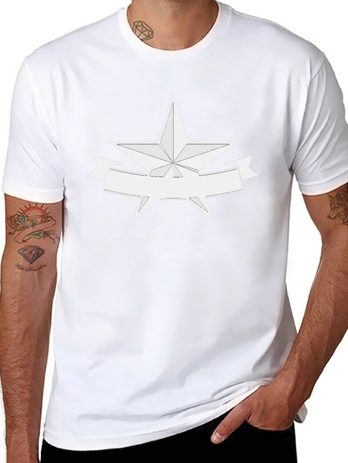 Star Banner Graphic T-Shirt