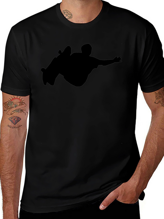 Skateboarder Silhouette T-Shirt - Cool Graphic Tee