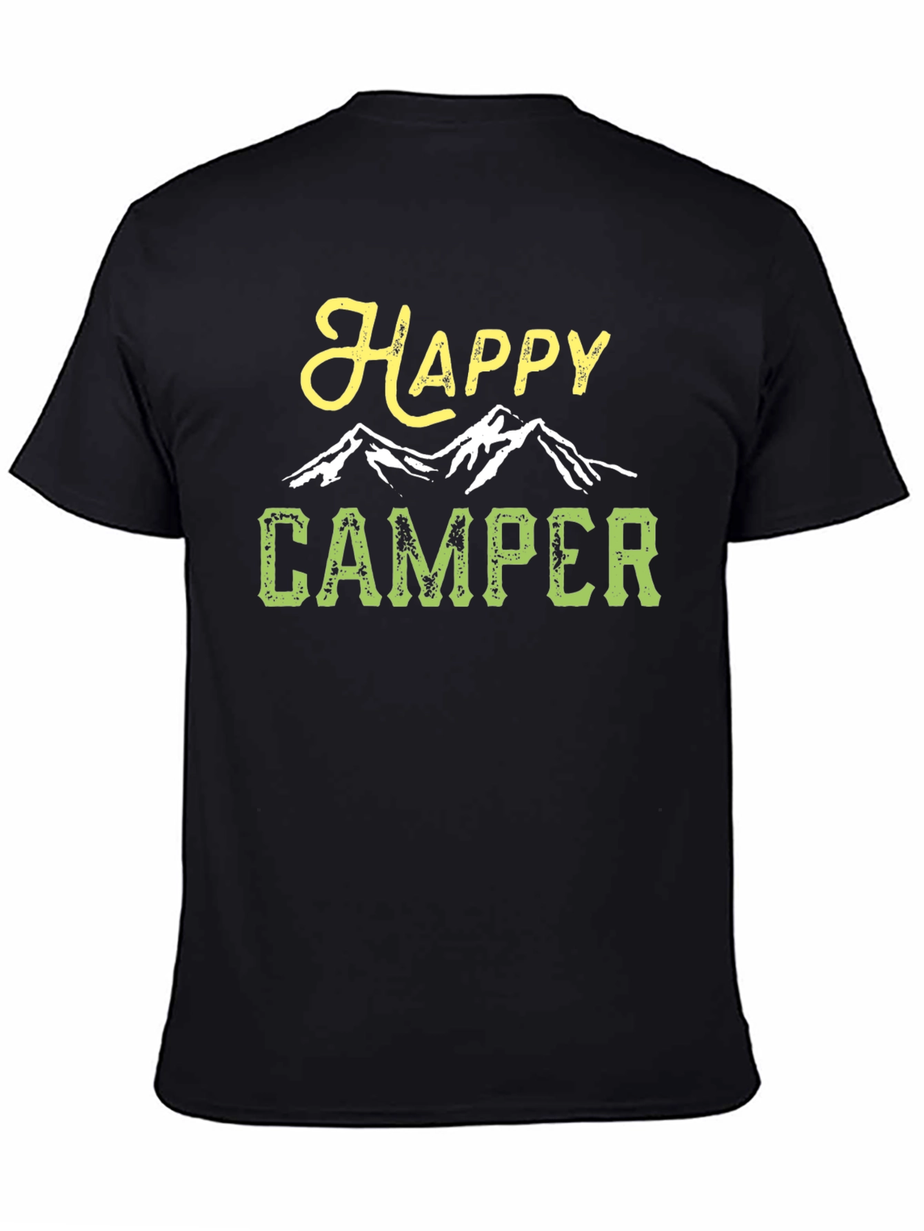 Happy Camper T-Shirt - Mountain Adventure
