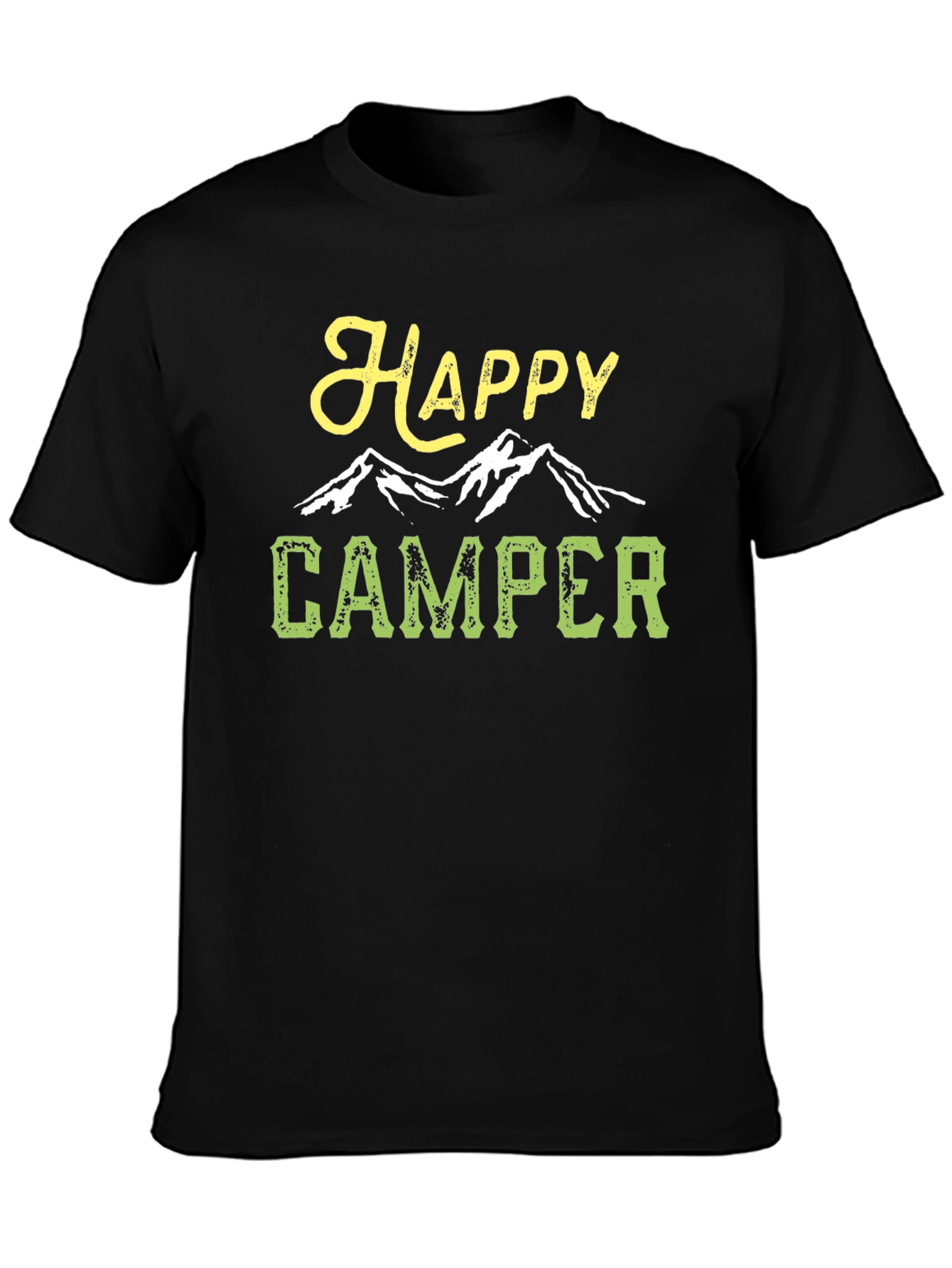 Happy Camper T-Shirt - Mountain Adventure