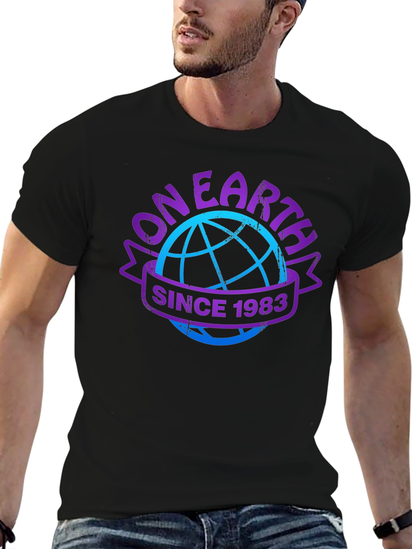 On Earth Since 1983 T-Shirt