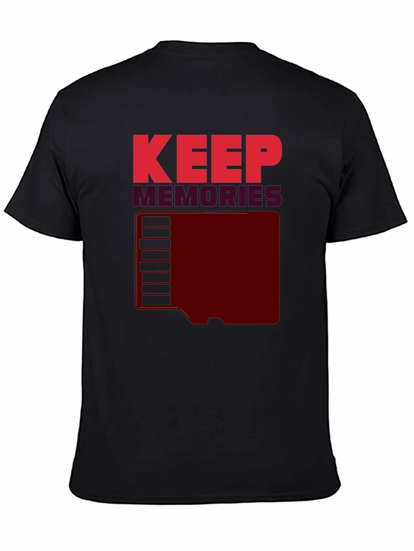 Keep Memories Graphic T-Shirt - Retro Style