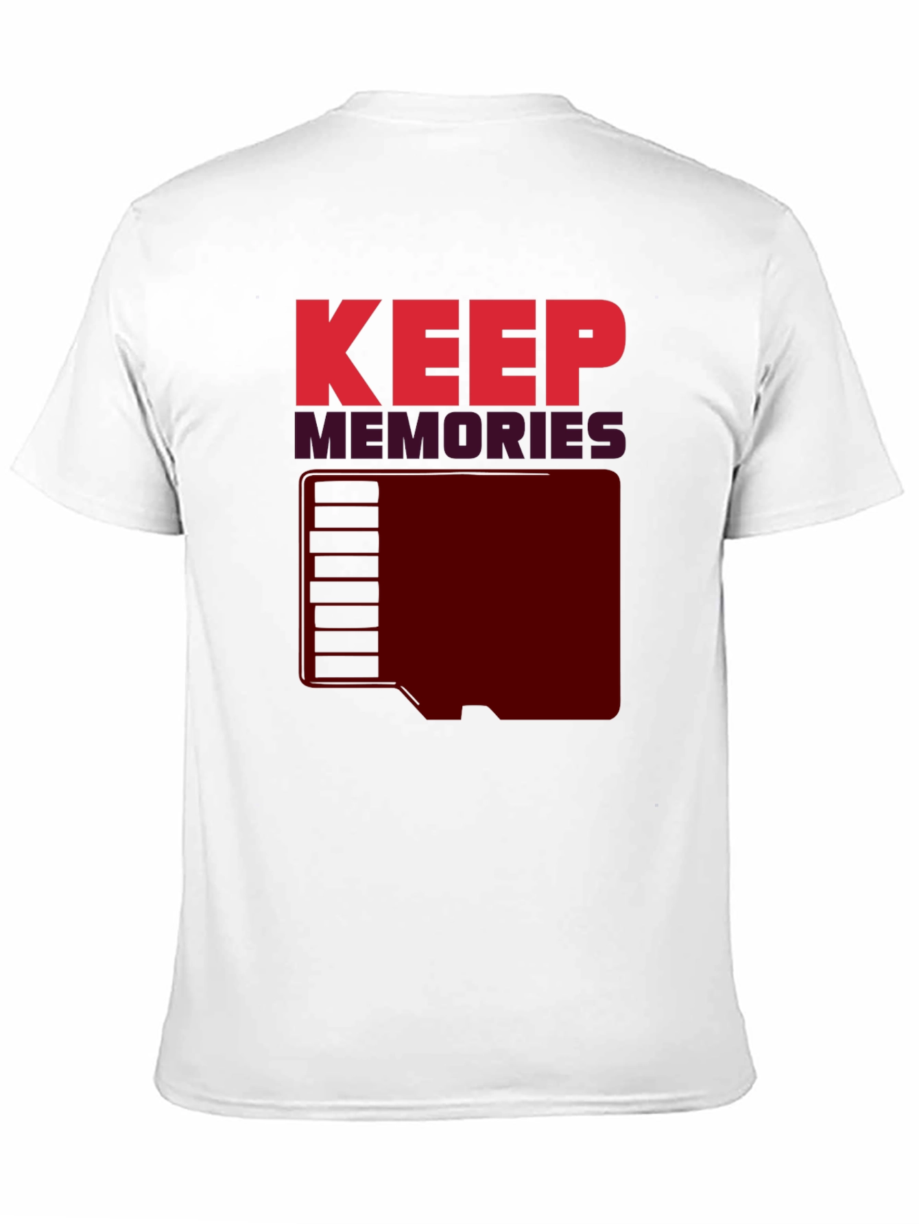 Keep Memories Graphic T-Shirt - Retro Style