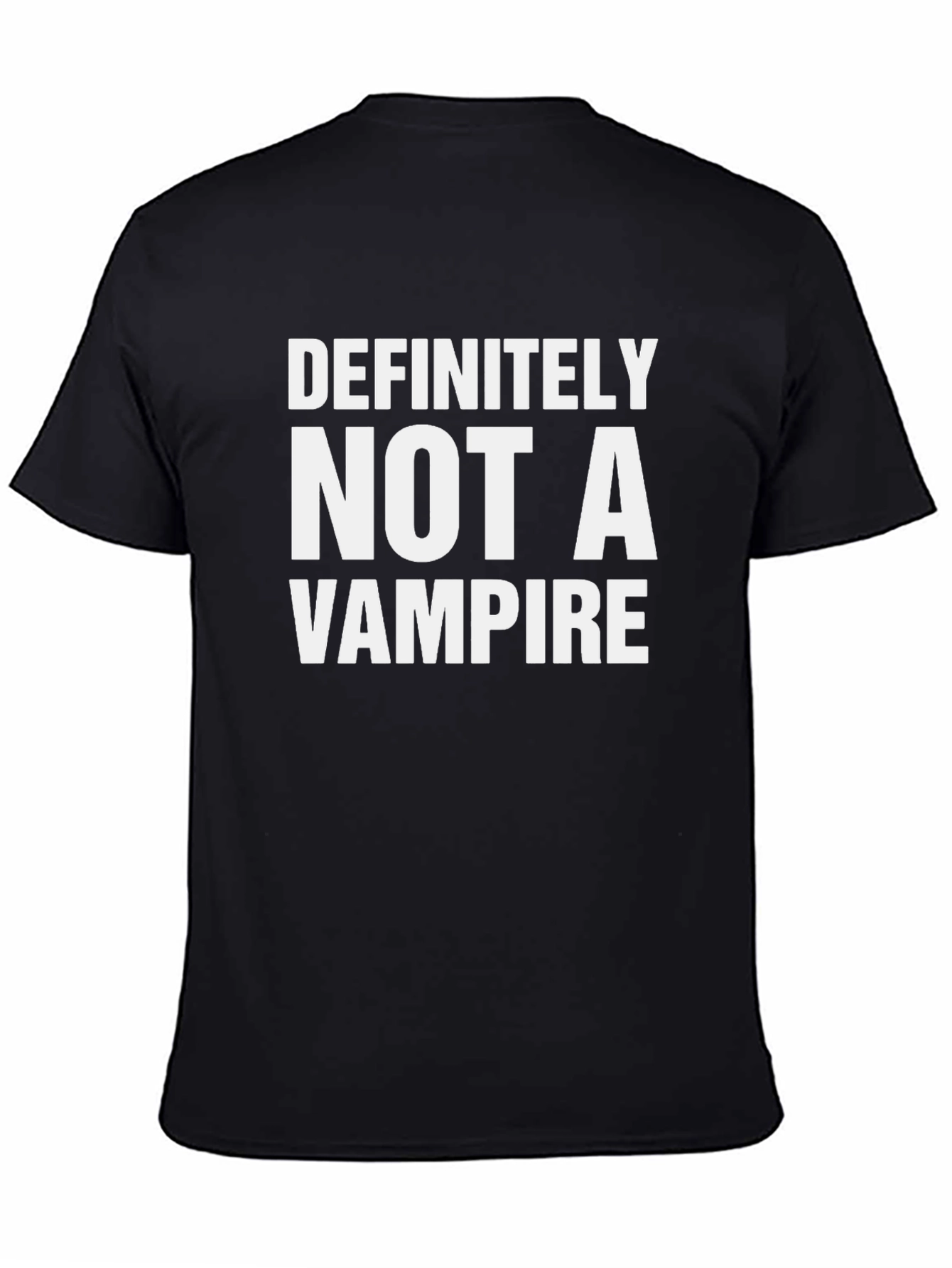 Definitely Not a Vampire Graphic T-Shirt