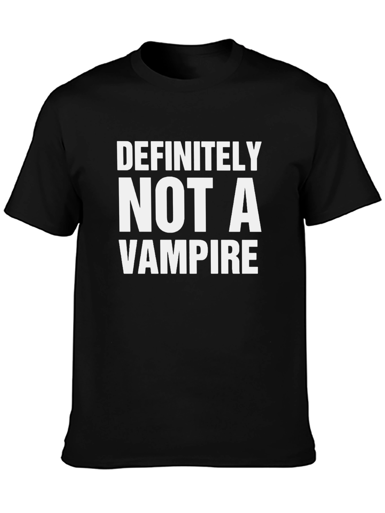 Definitely Not a Vampire Graphic T-Shirt