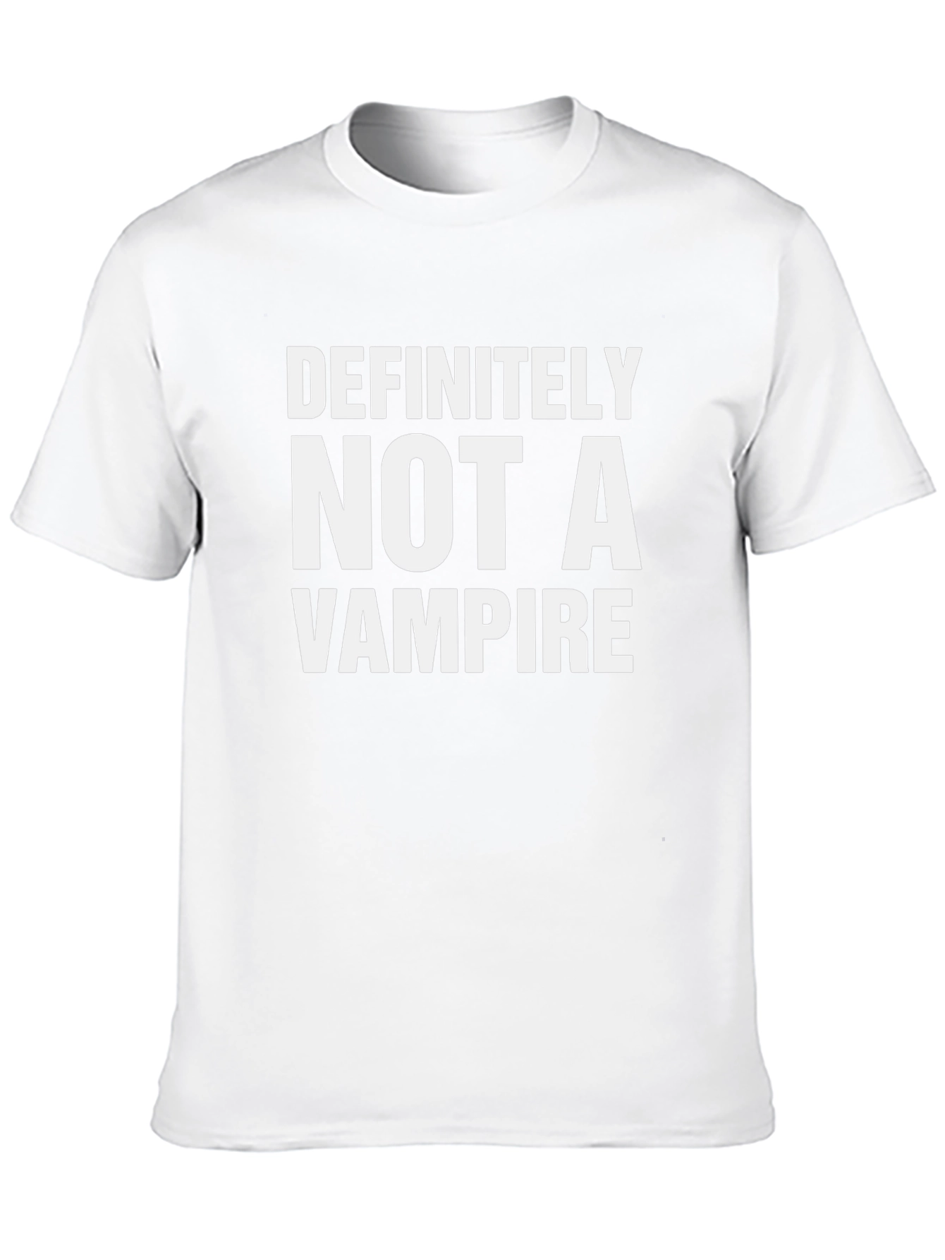 Definitely Not a Vampire Graphic T-Shirt