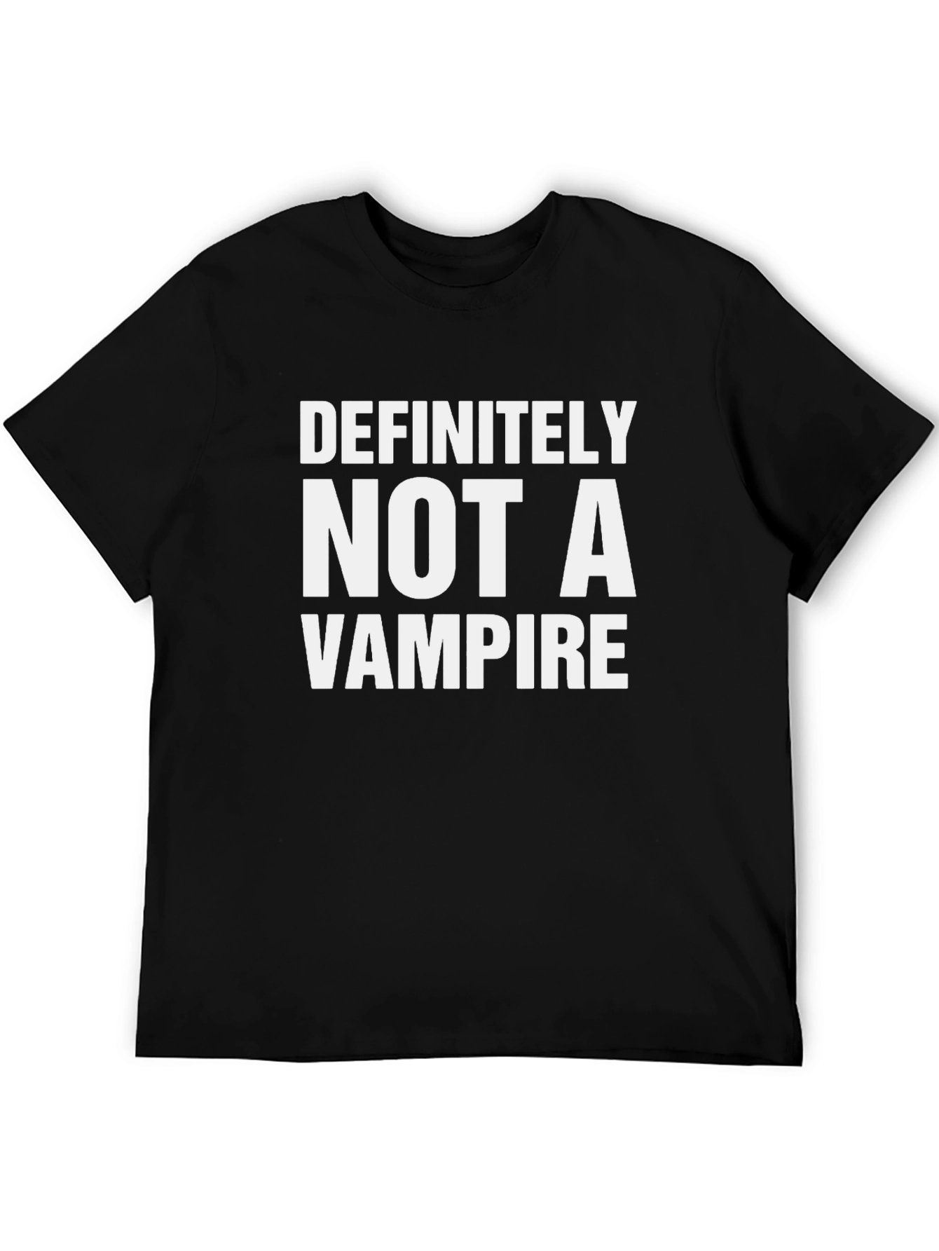 Definitely Not a Vampire Graphic T-Shirt