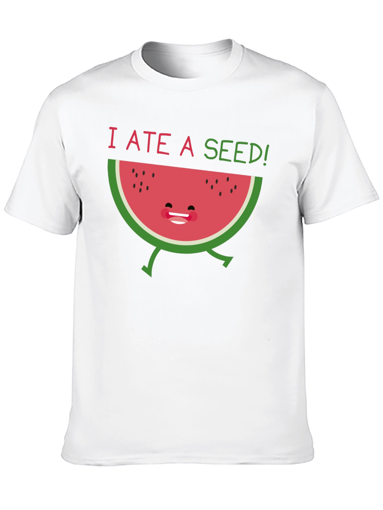 I Ate a Seed! Funny Watermelon Graphic T-Shirt