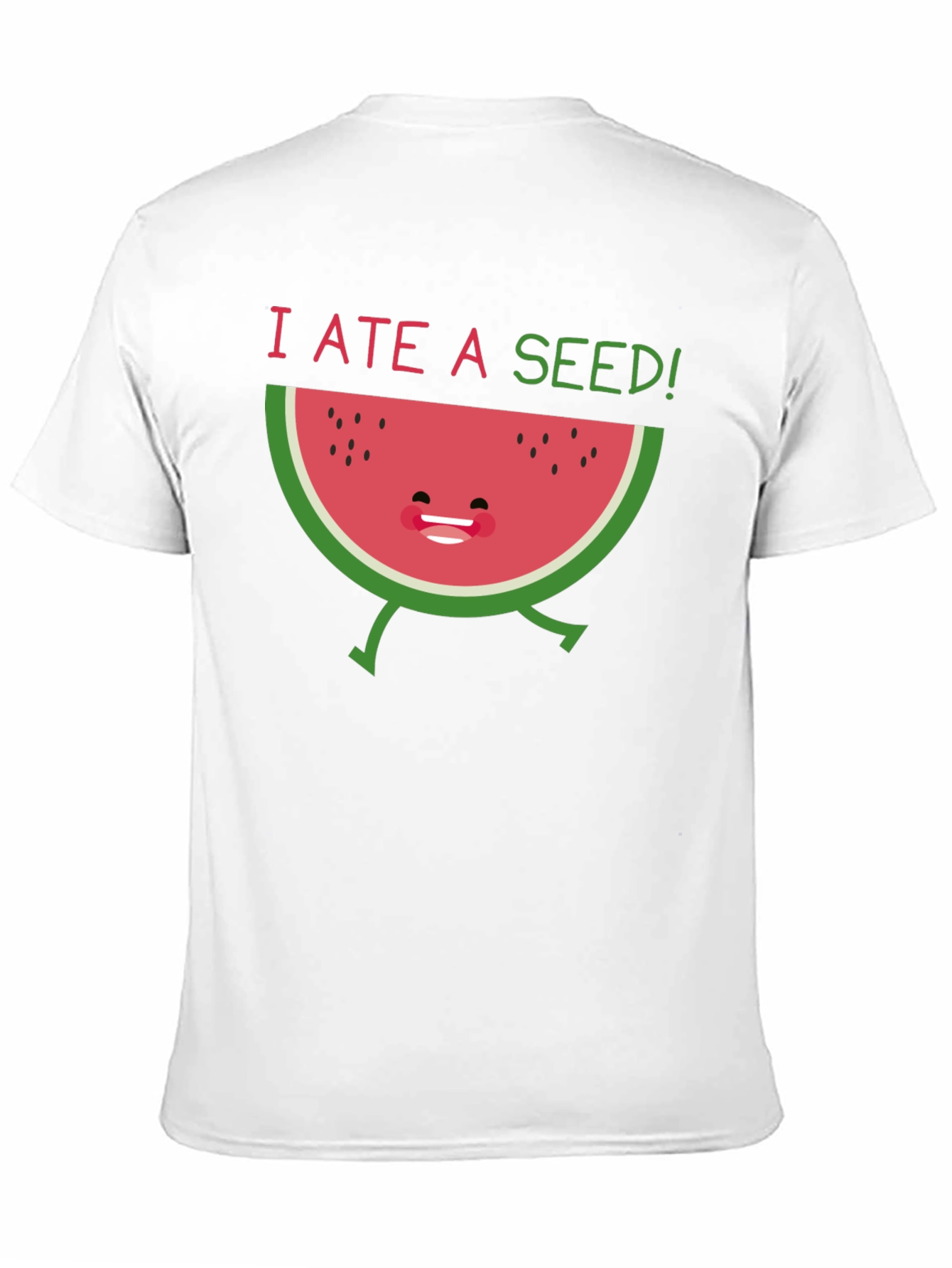 I Ate a Seed! Funny Watermelon Graphic T-Shirt