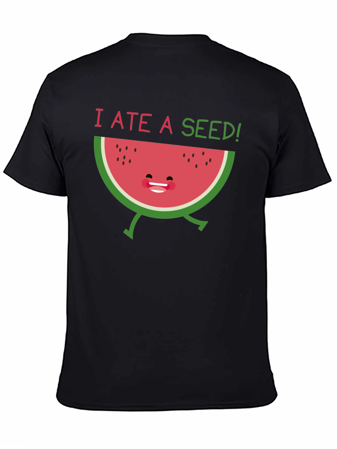 I Ate a Seed! Funny Watermelon Graphic T-Shirt