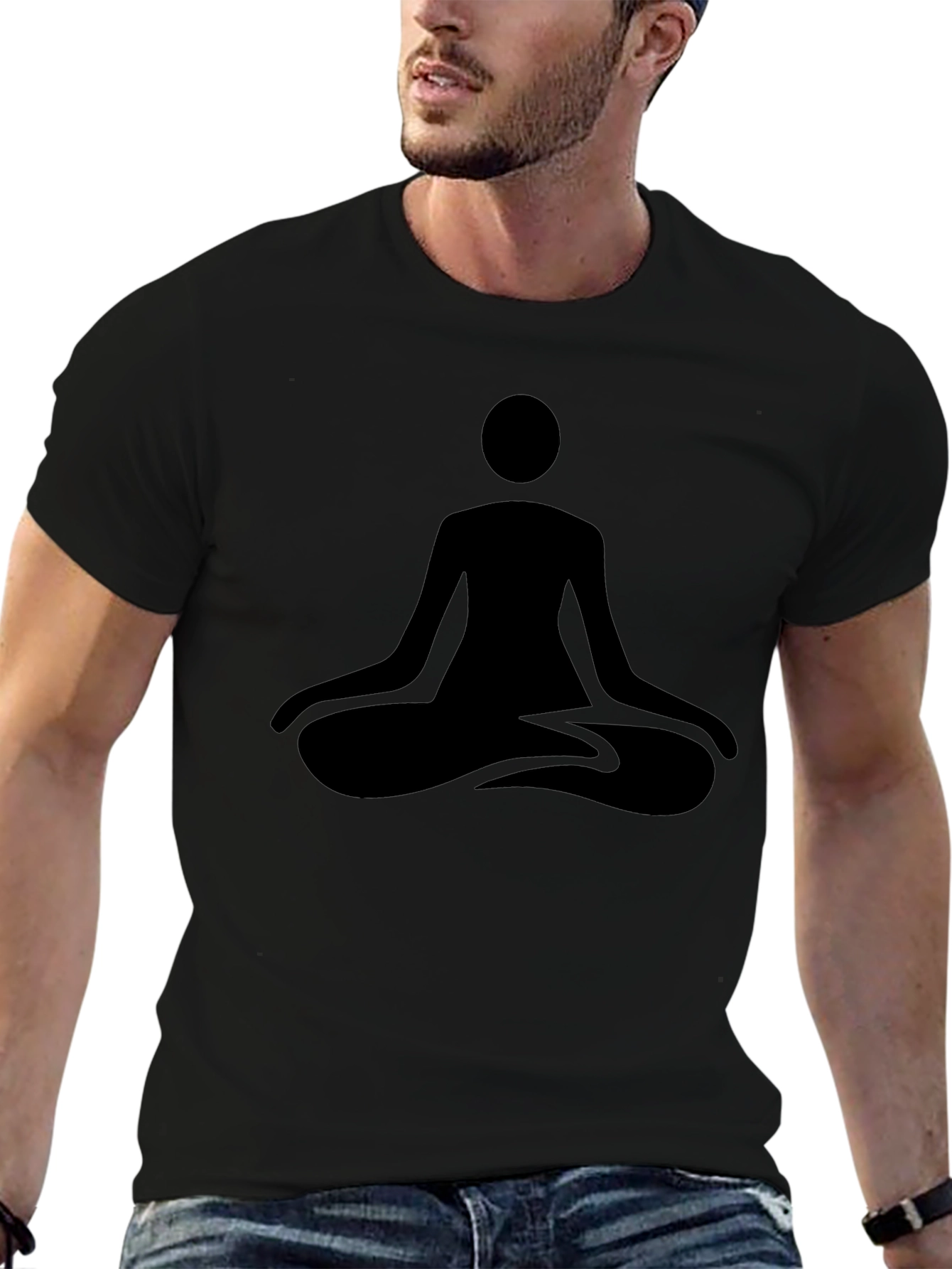 Zen Meditation T-Shirt - Relaxed Fit