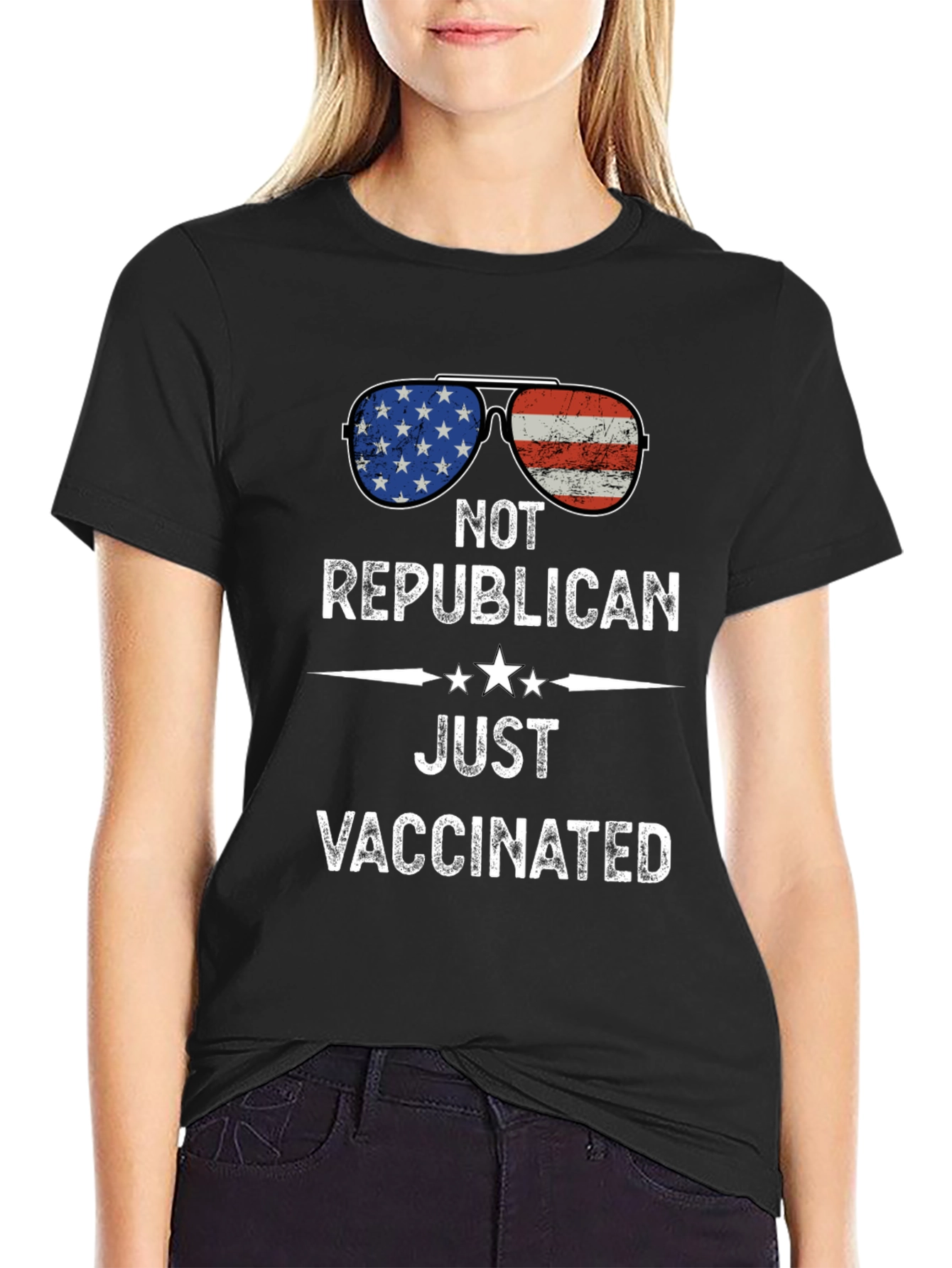 Not Republican Just Vaccinated T-Shirt